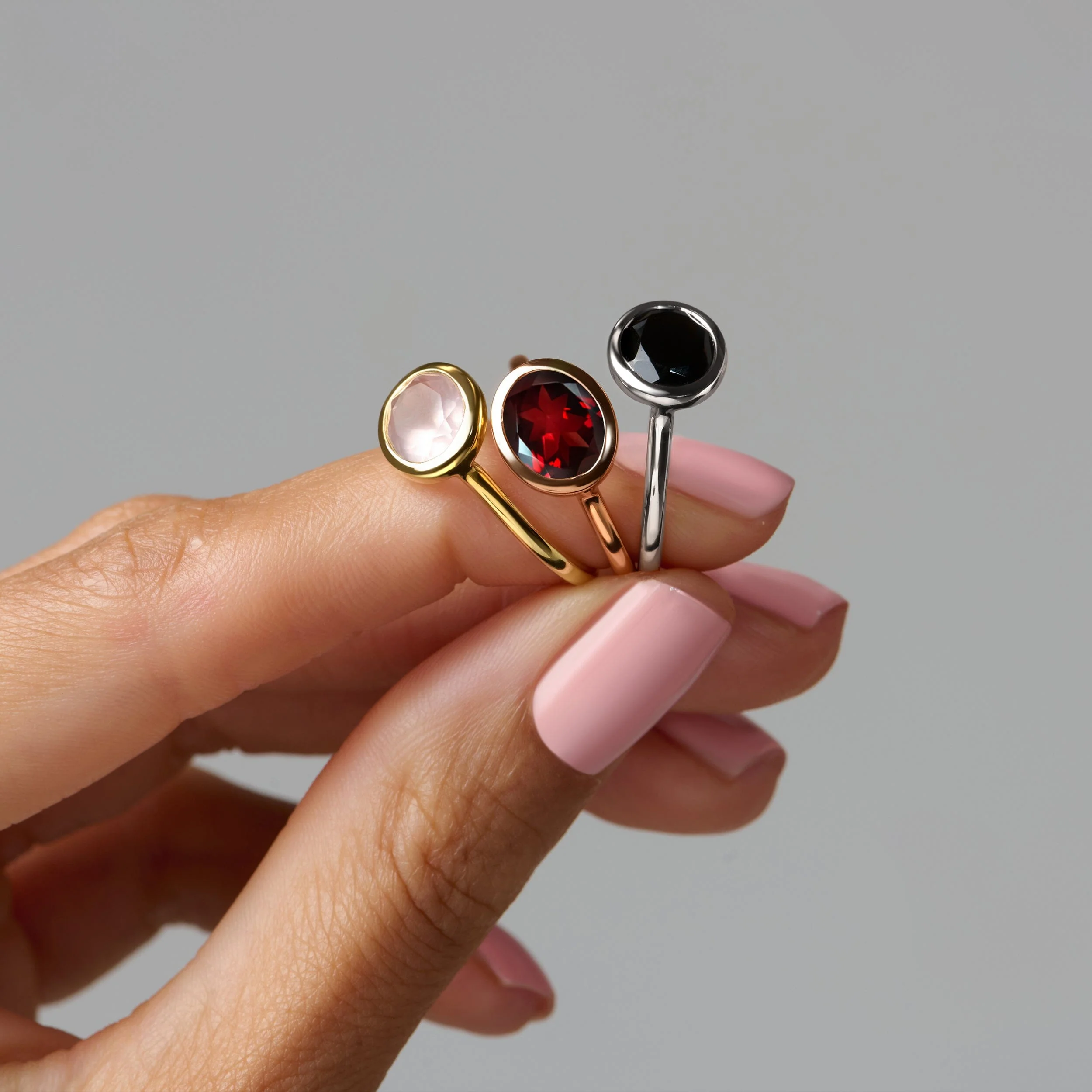 Garnet Skin Touch Ring - Feel the Passion - Image 23