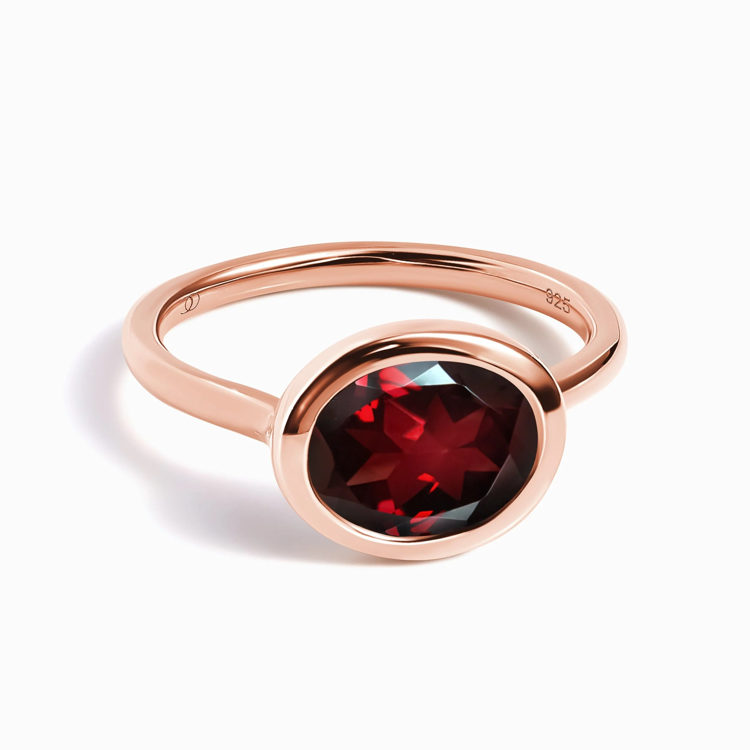 Garnet Skin Touch Ring - Feel the Passion - Image 3