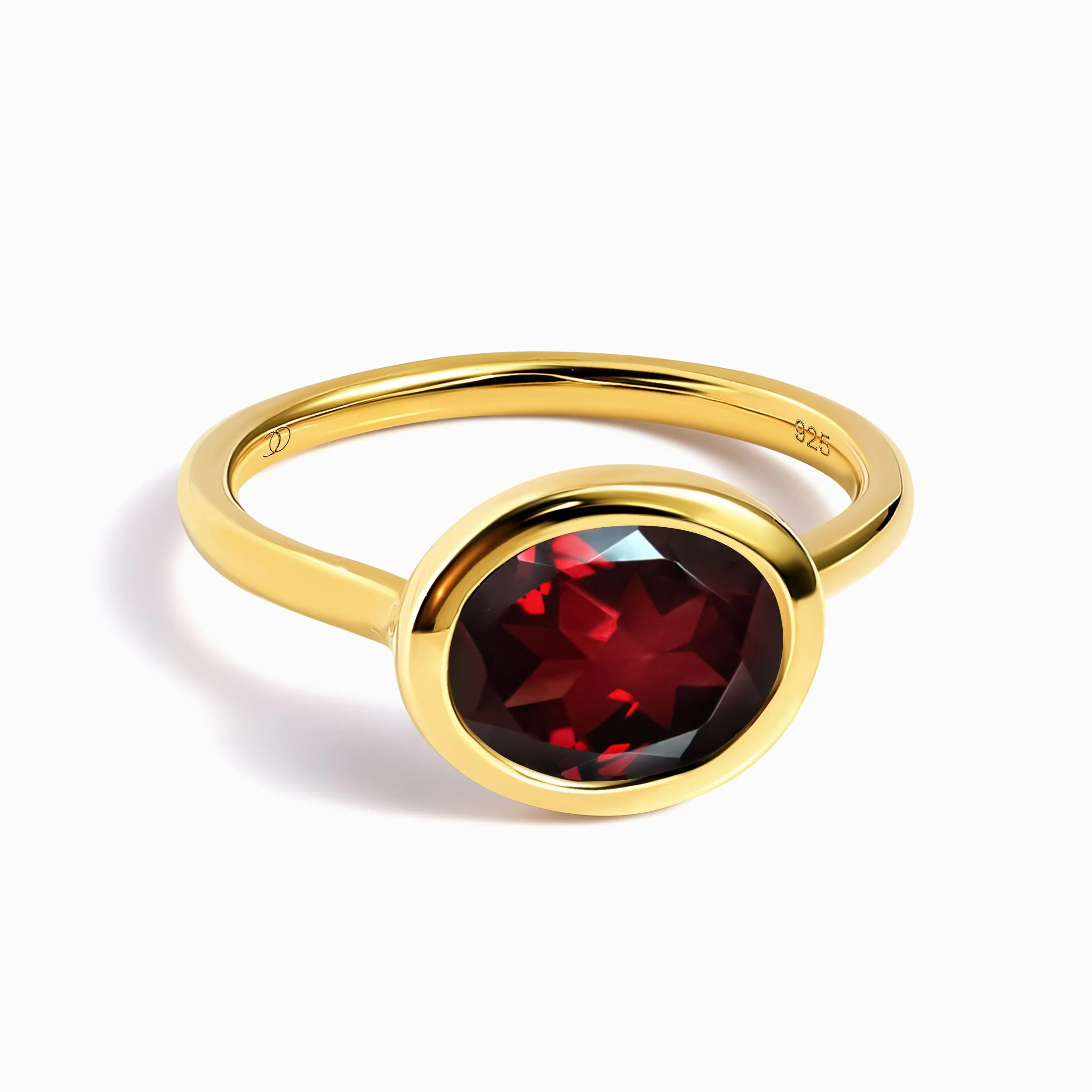 Garnet Skin Touch Ring - Feel the Passion - Image 5
