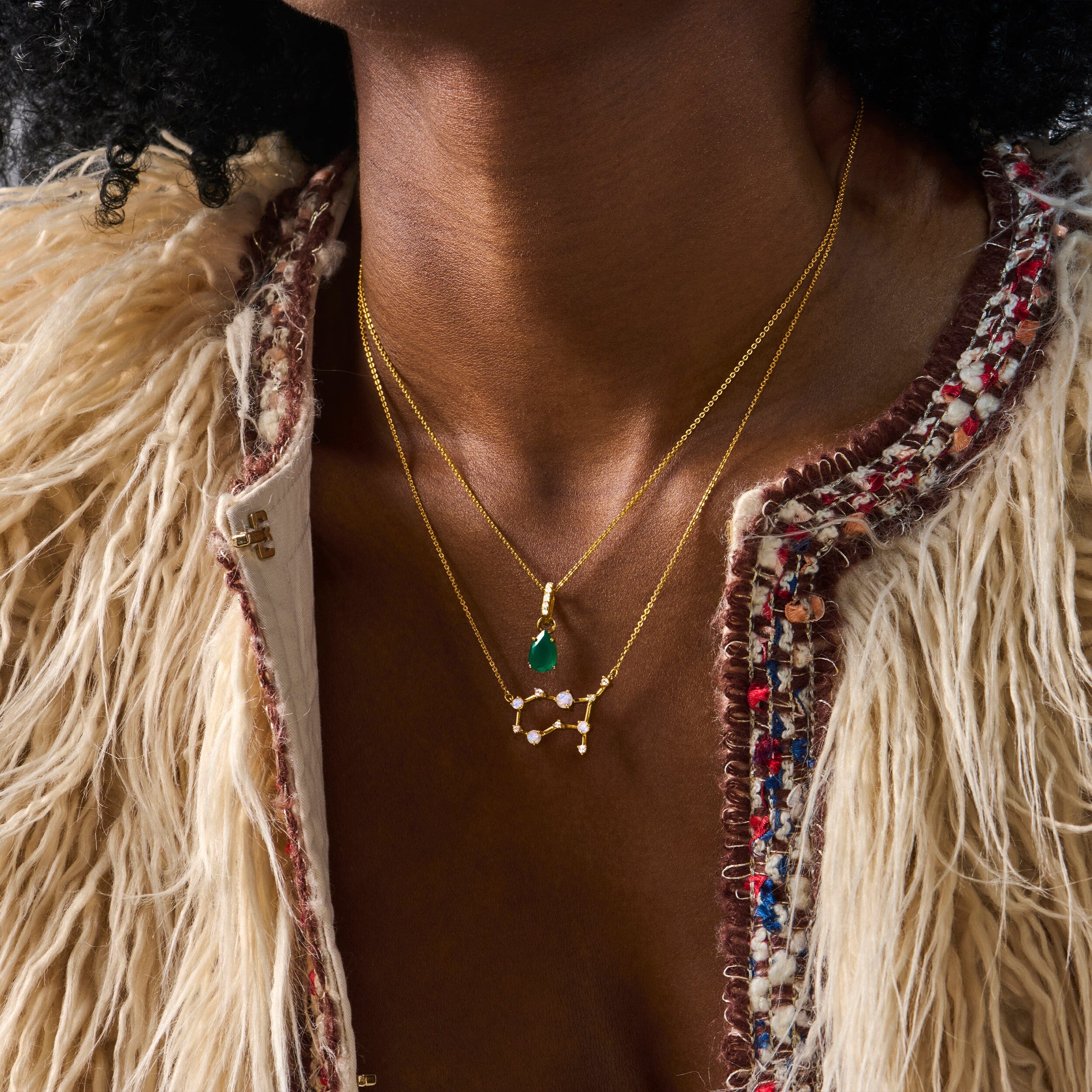 Moonstone Necklace - Gemini Zodiac Constellation - Image 18
