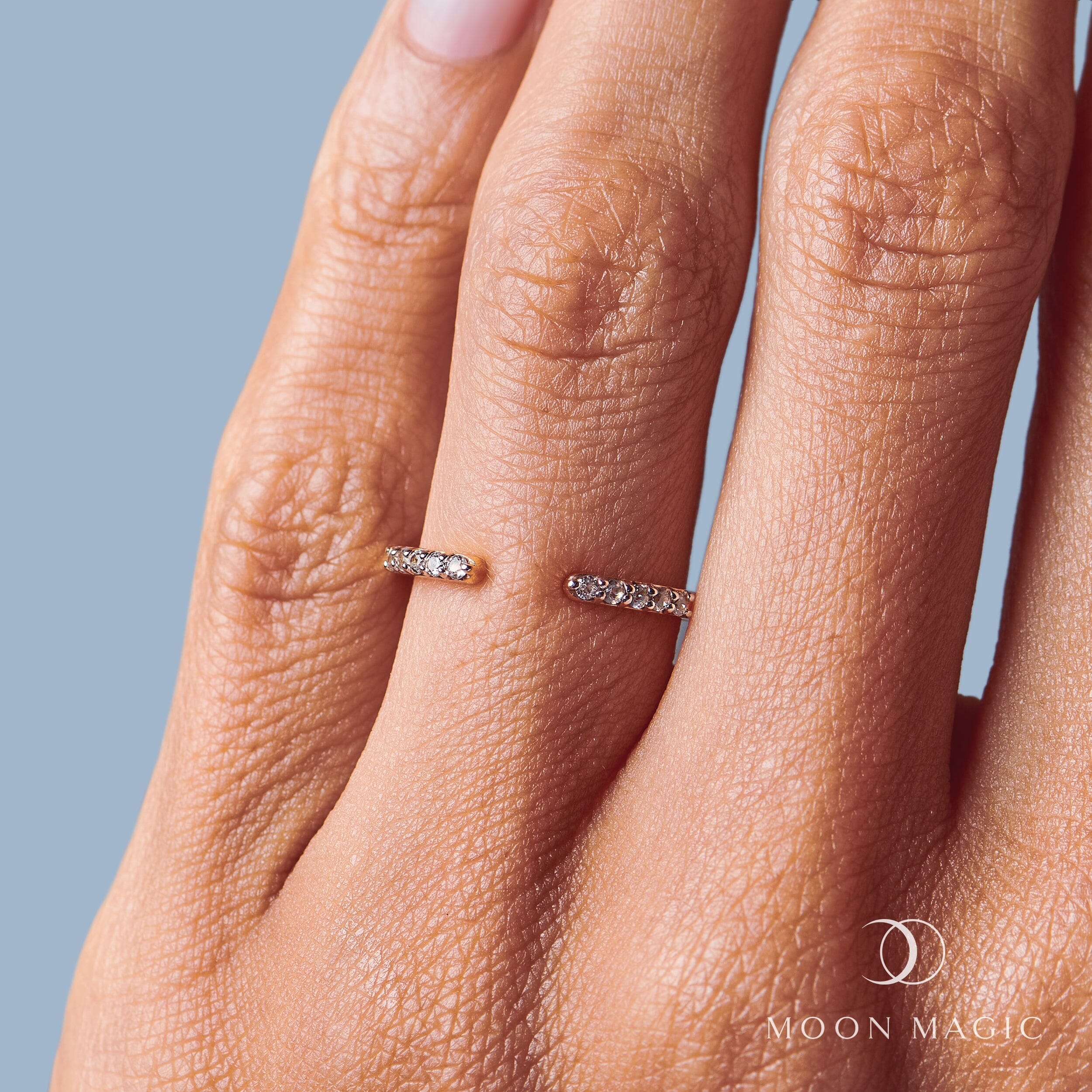 Lab Diamond Ring - Twinkling Band - Image 4