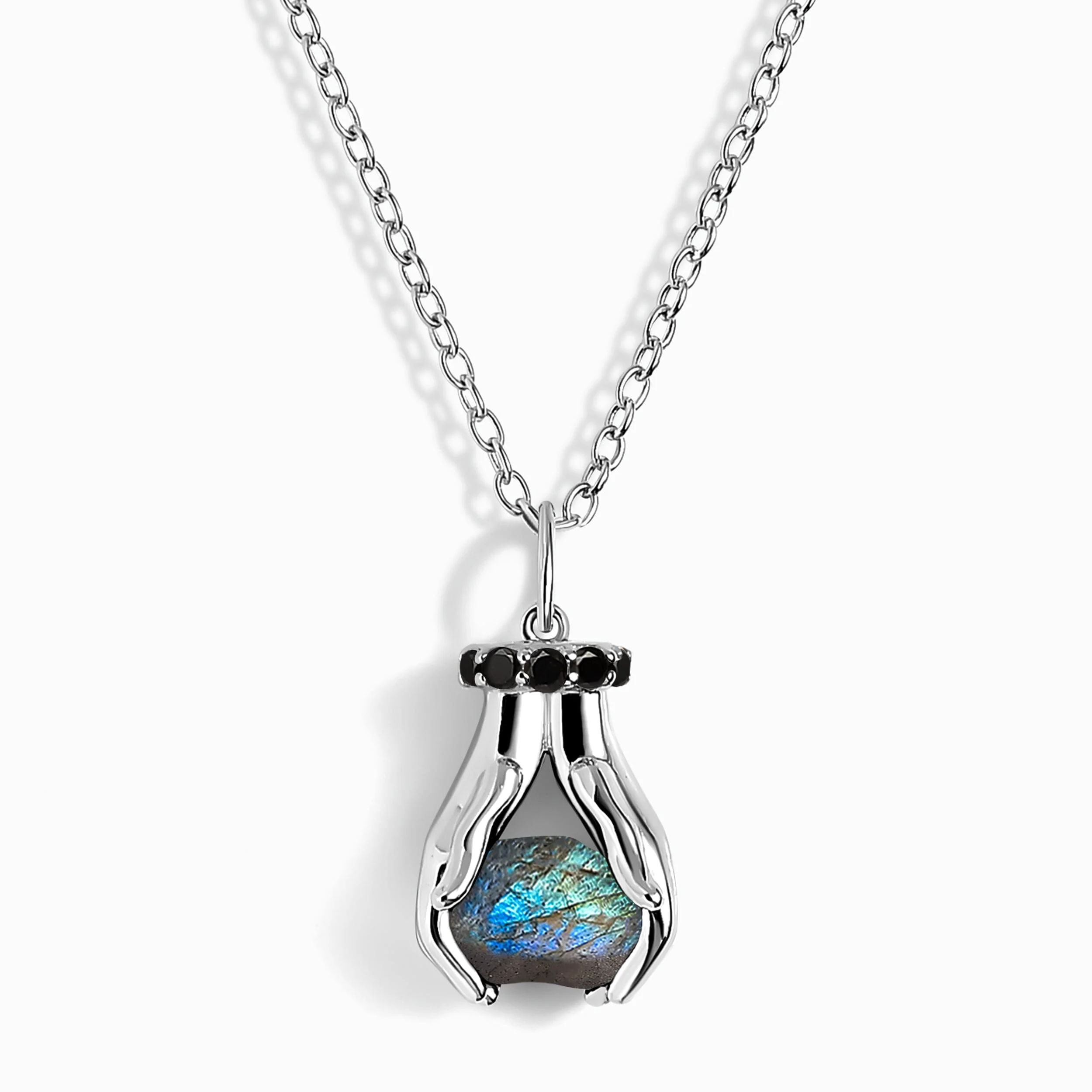 Labradorite Black Obsidian - Hold The Energy - Power - Image 3