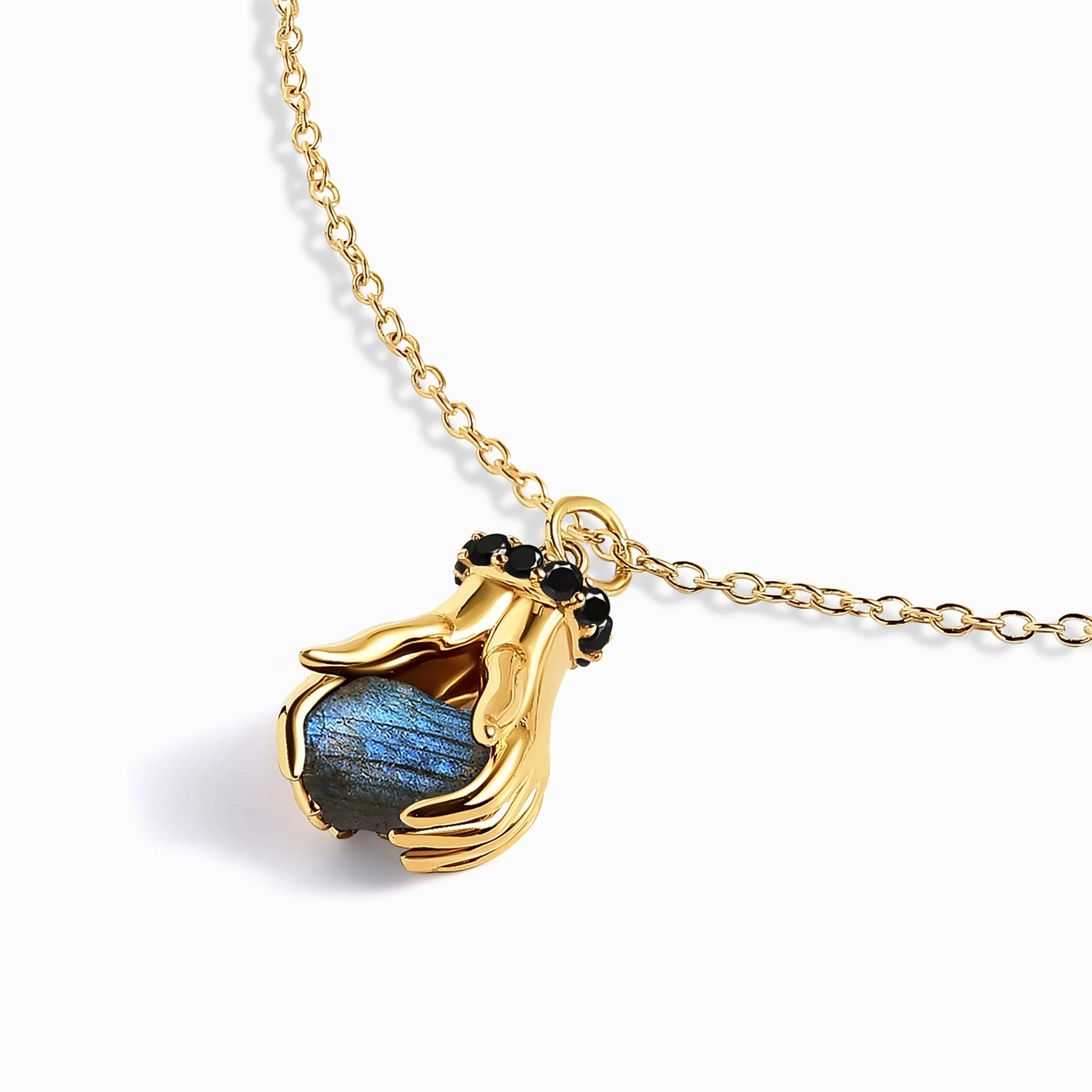 Labradorite Black Obsidian - Hold The Energy - Power - Image 7