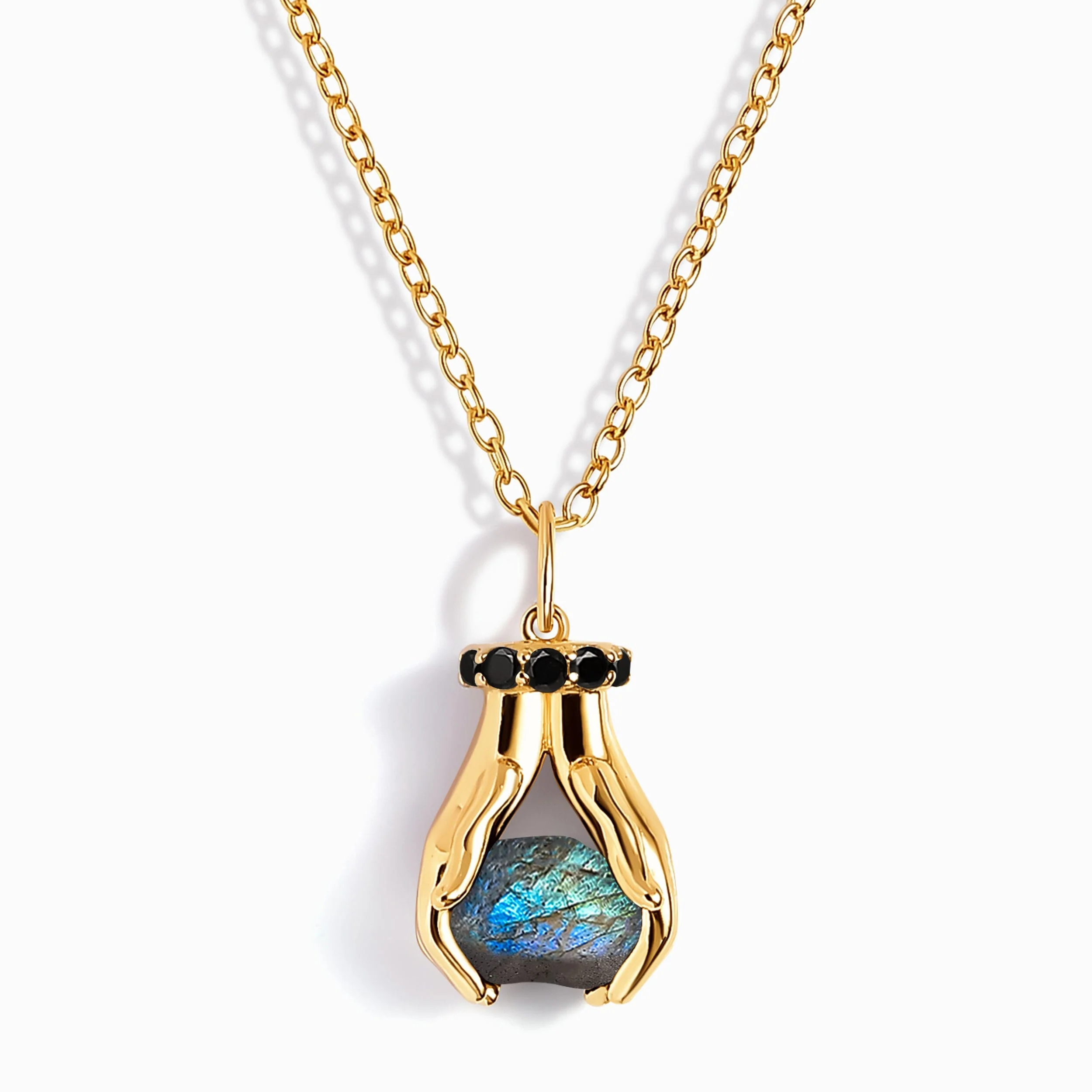 Labradorite Black Obsidian - Hold The Energy - Power - Image 9