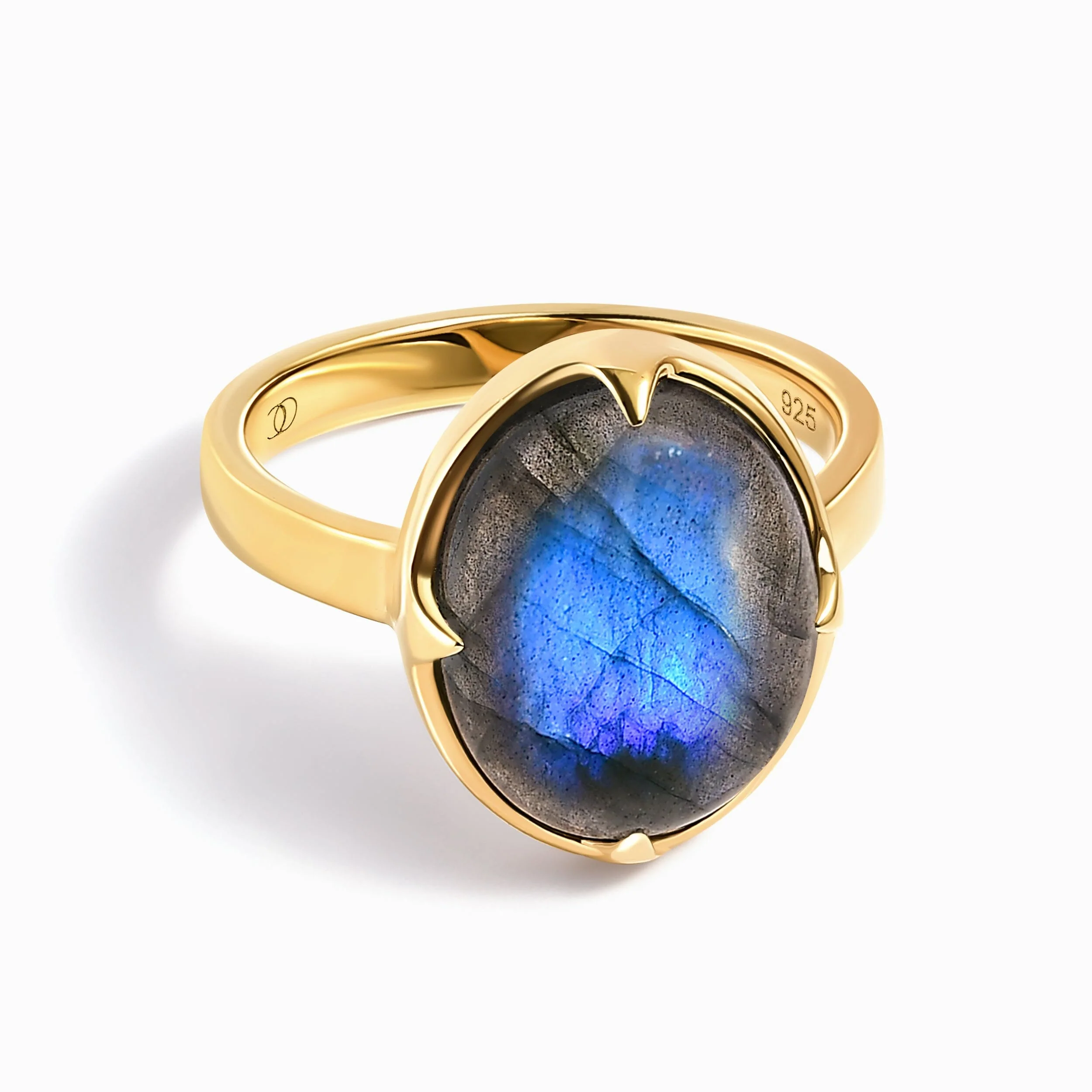 Labradorite Cabochon Ring - Aura - Image 5