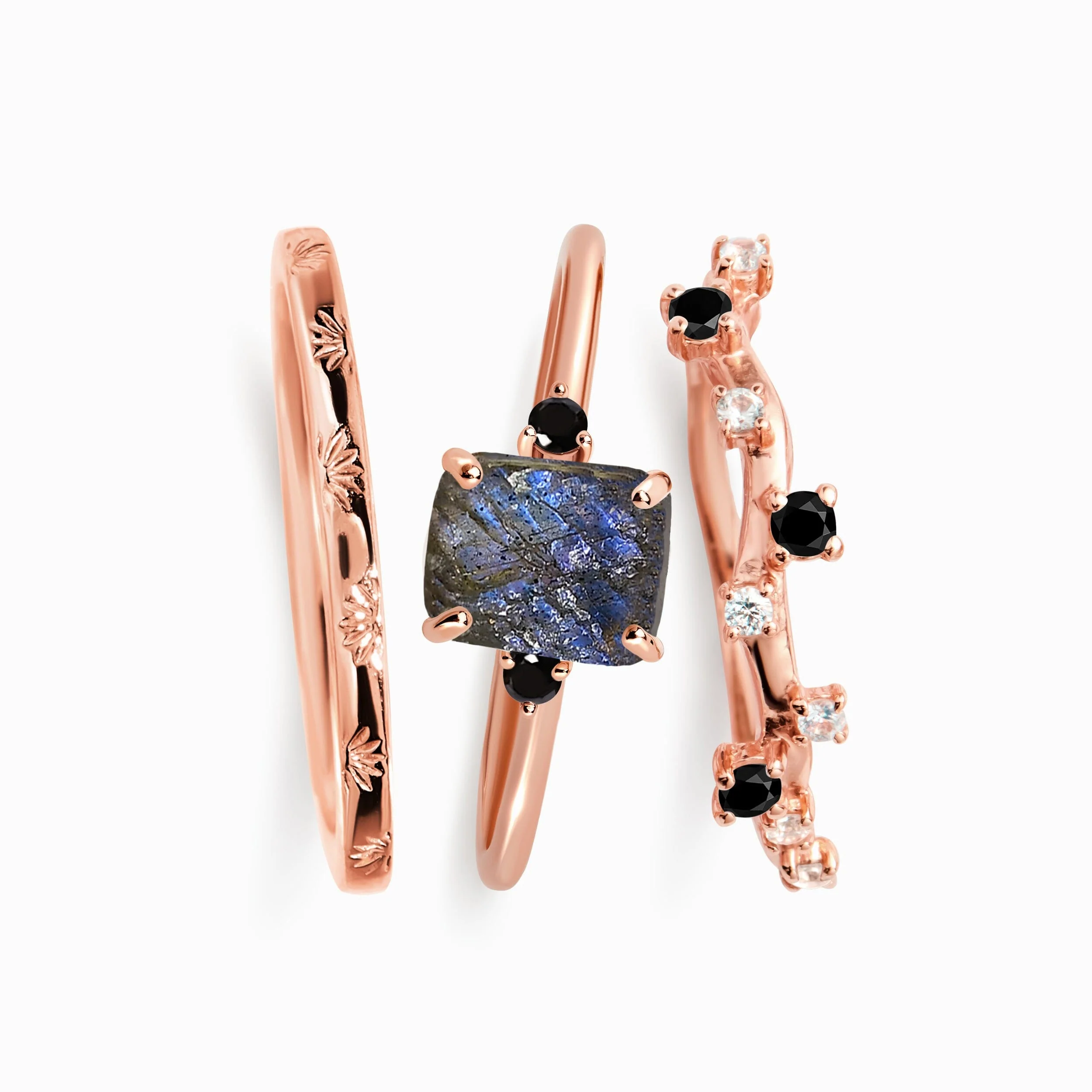Labradorite Petite Raw Allure Set - Image 3