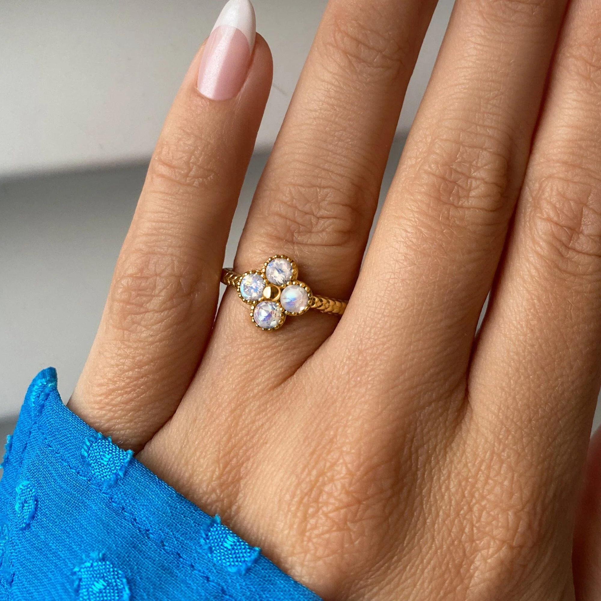 Lucky Me Ring - Moonstone - Image 12
