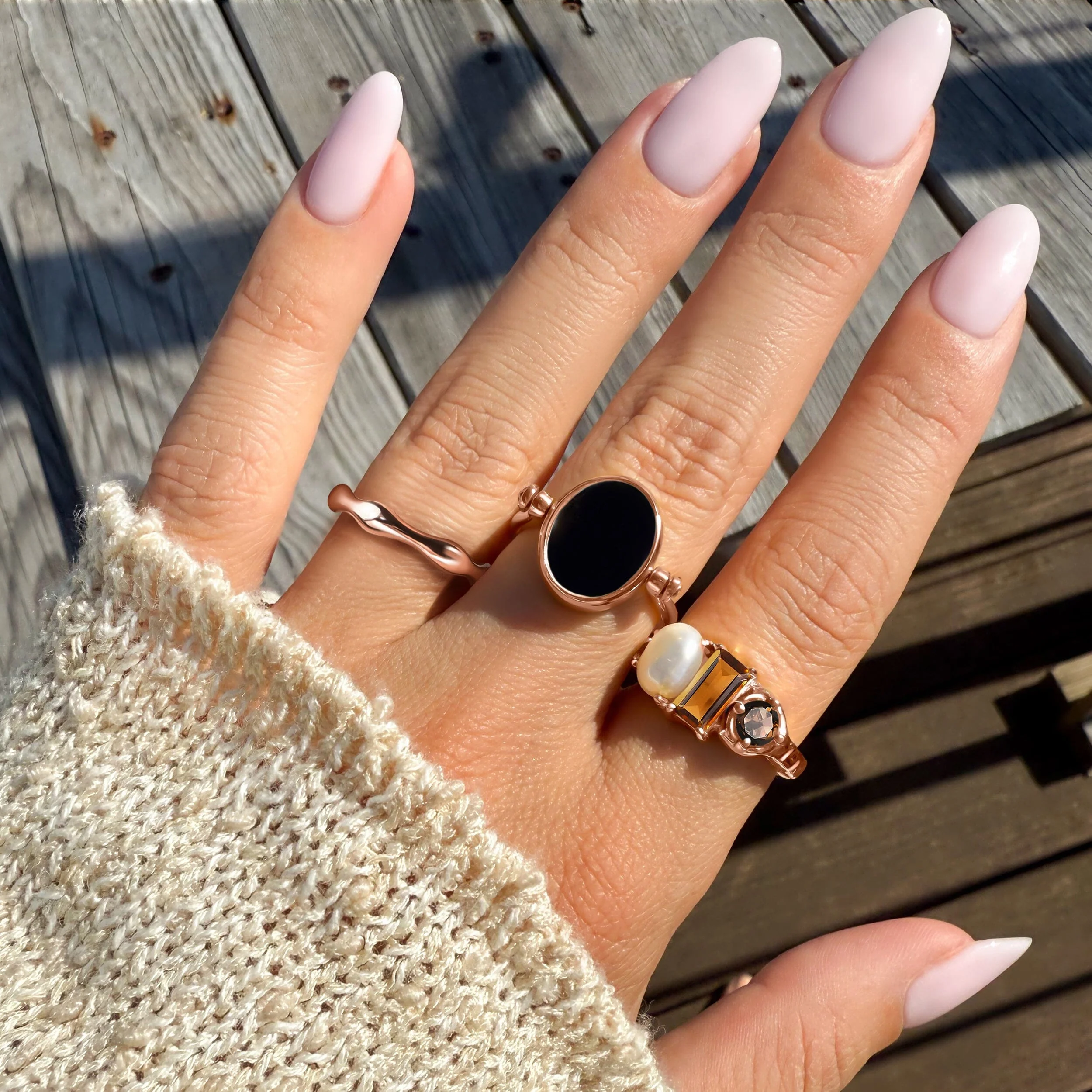 Madeira Citrine Treasure & Magma Band Set - Image 10