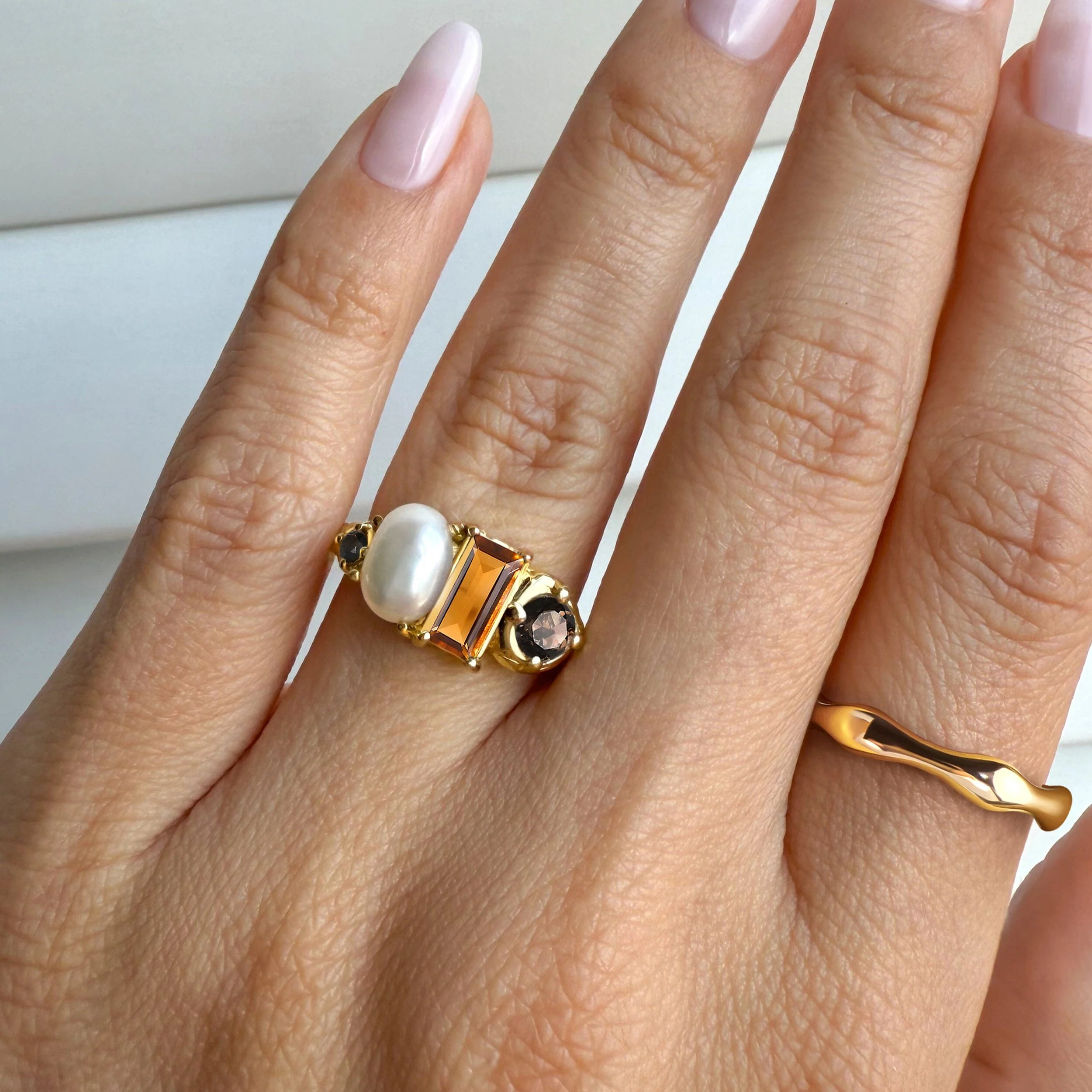 Madeira Citrine Treasure & Magma Band Set - Image 22