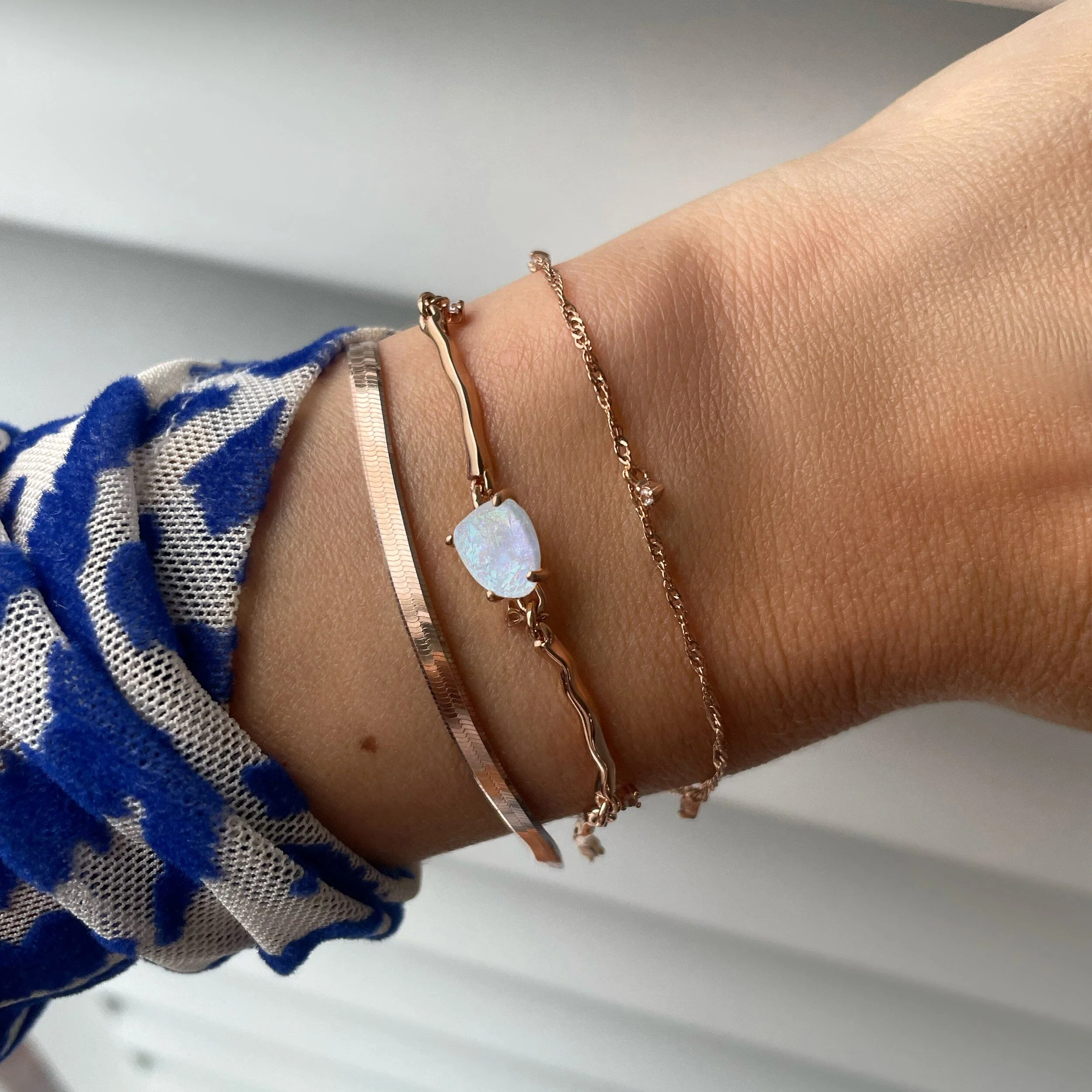 Moonstone Bracelet Stack - Flow - Image 4