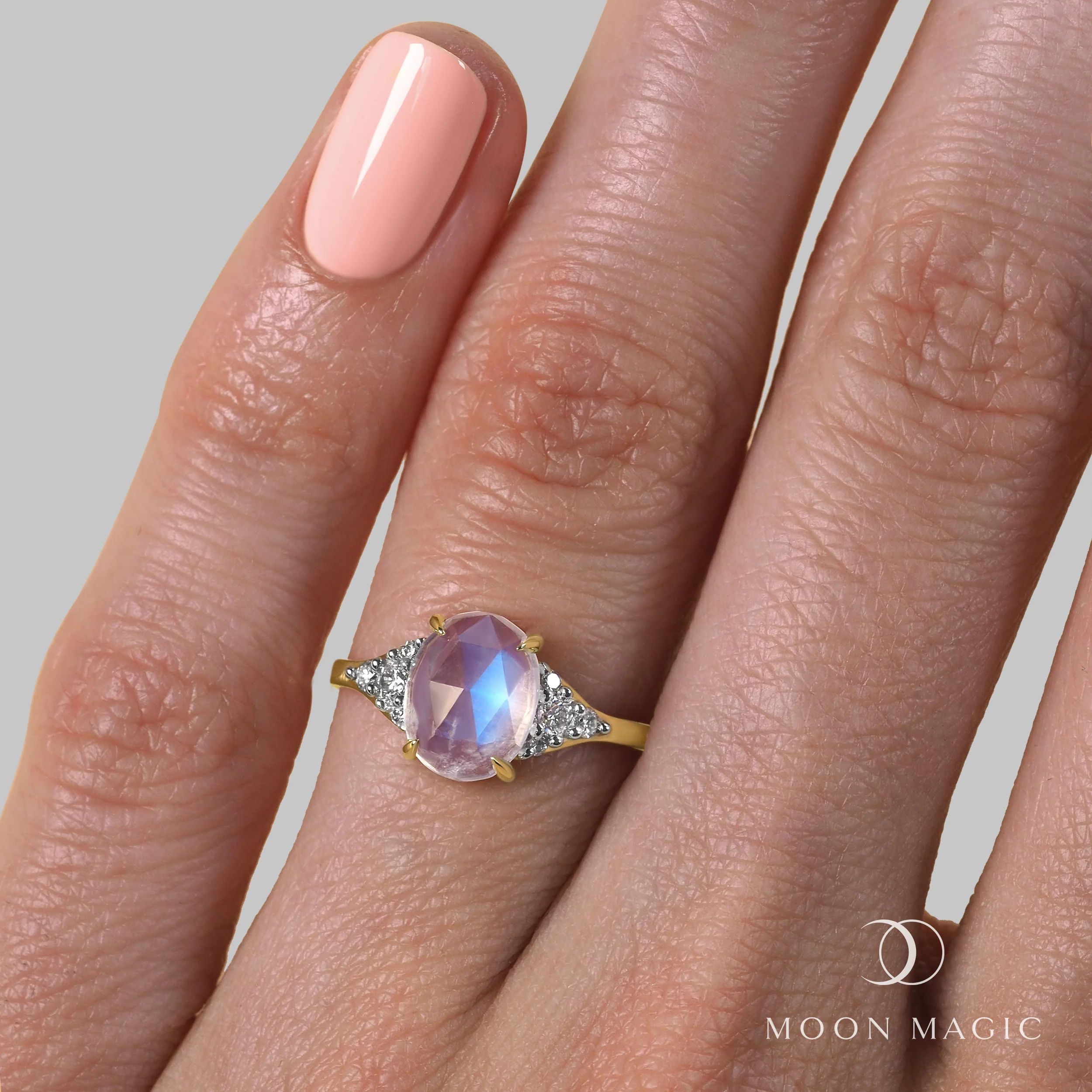 Moonstone Diamond Ring - Forever You - Image 6