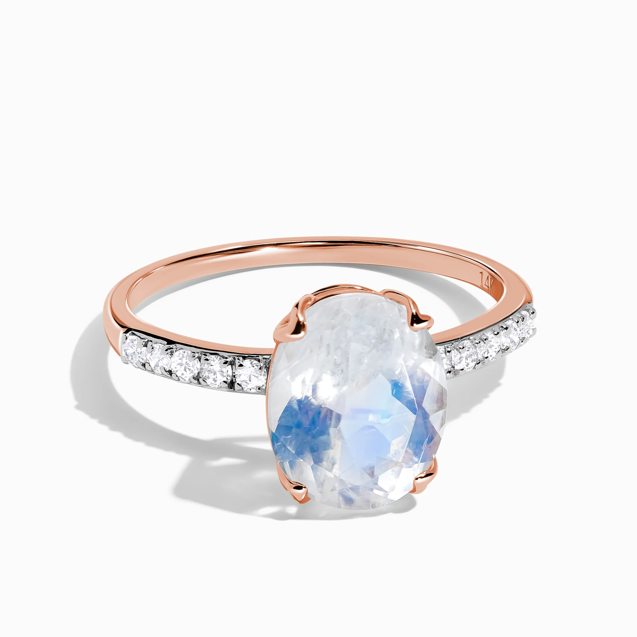 Moonstone Diamond Ring - Harlow - Image 3