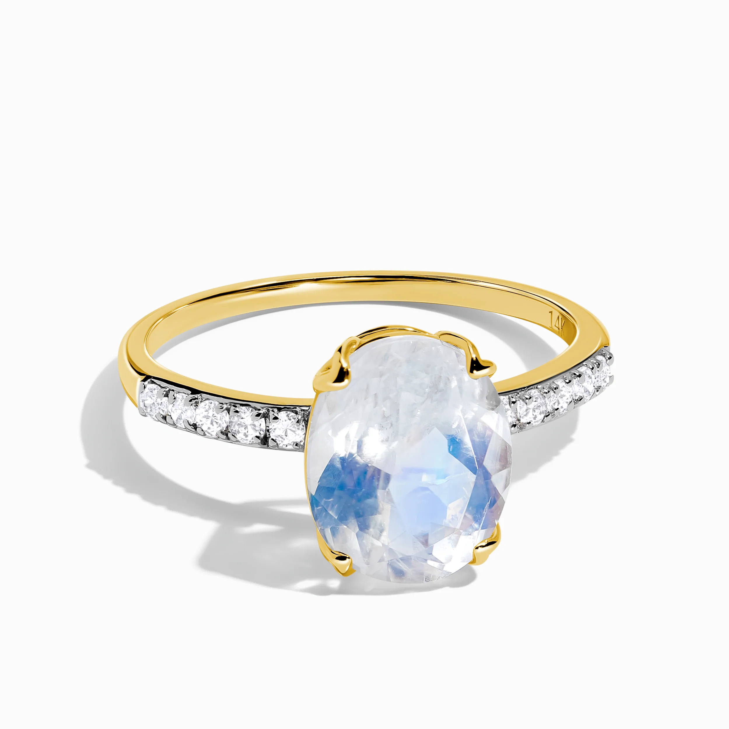 Moonstone Diamond Ring - Harlow - Image 5