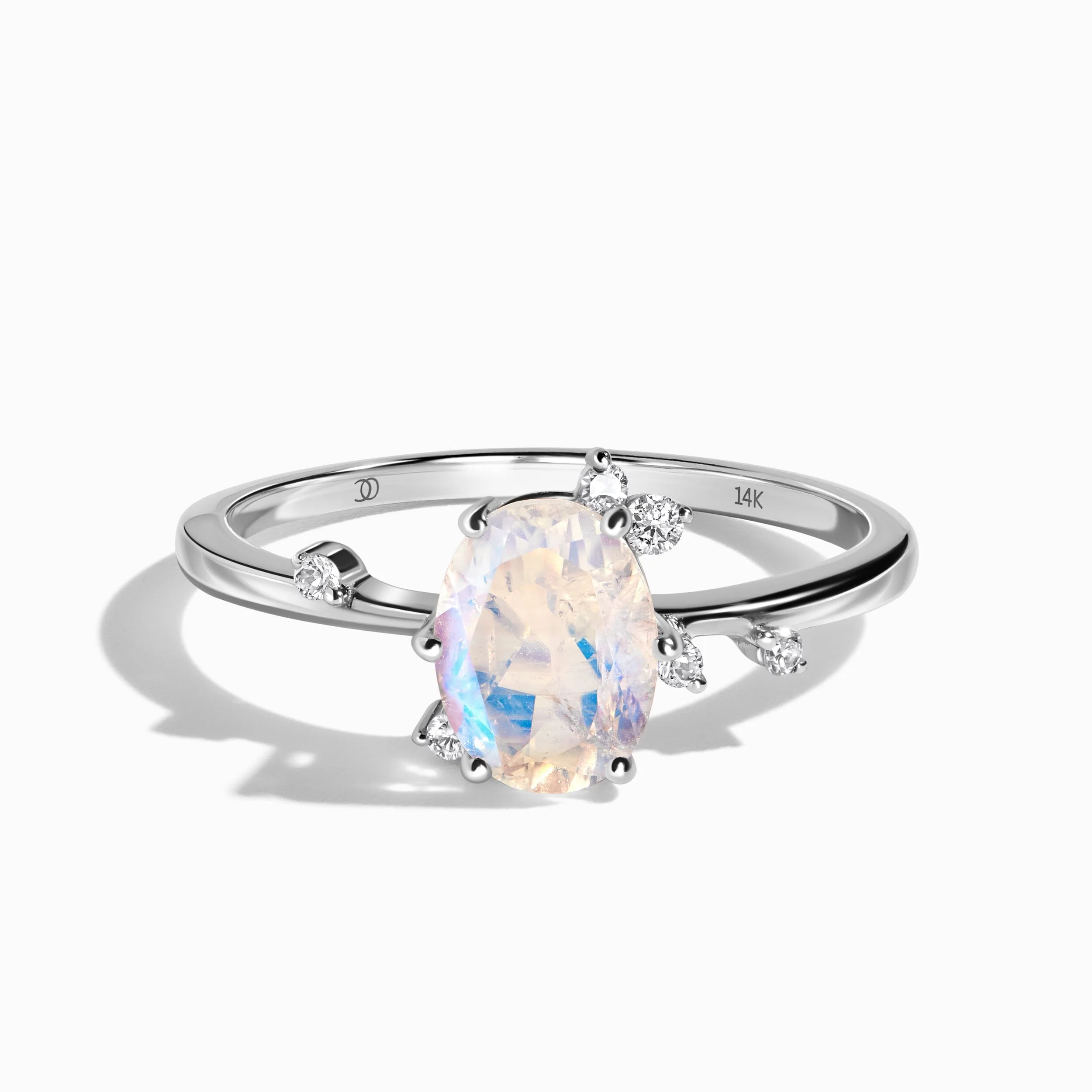 Moonstone Diamond Ring - Muse - Image 3