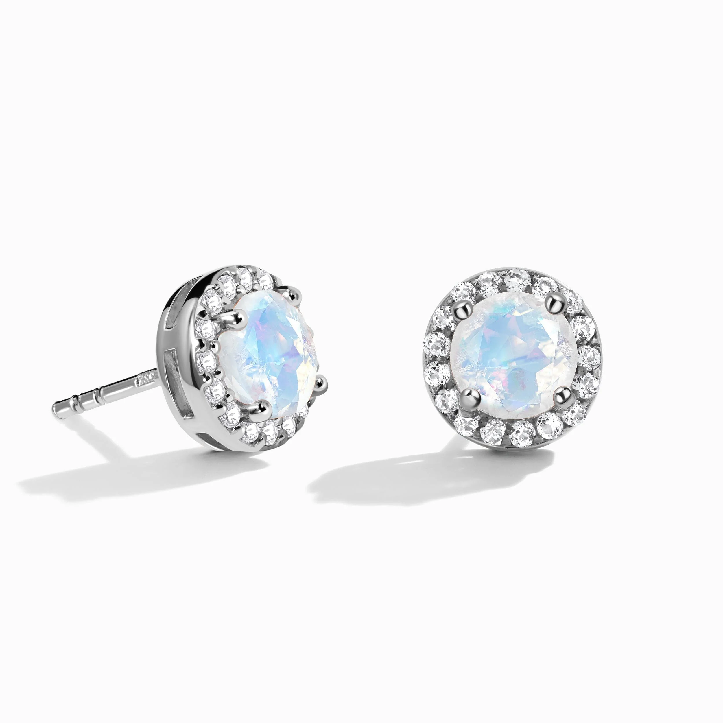 Moonstone Venus Studs - June Birthstone - Image 3