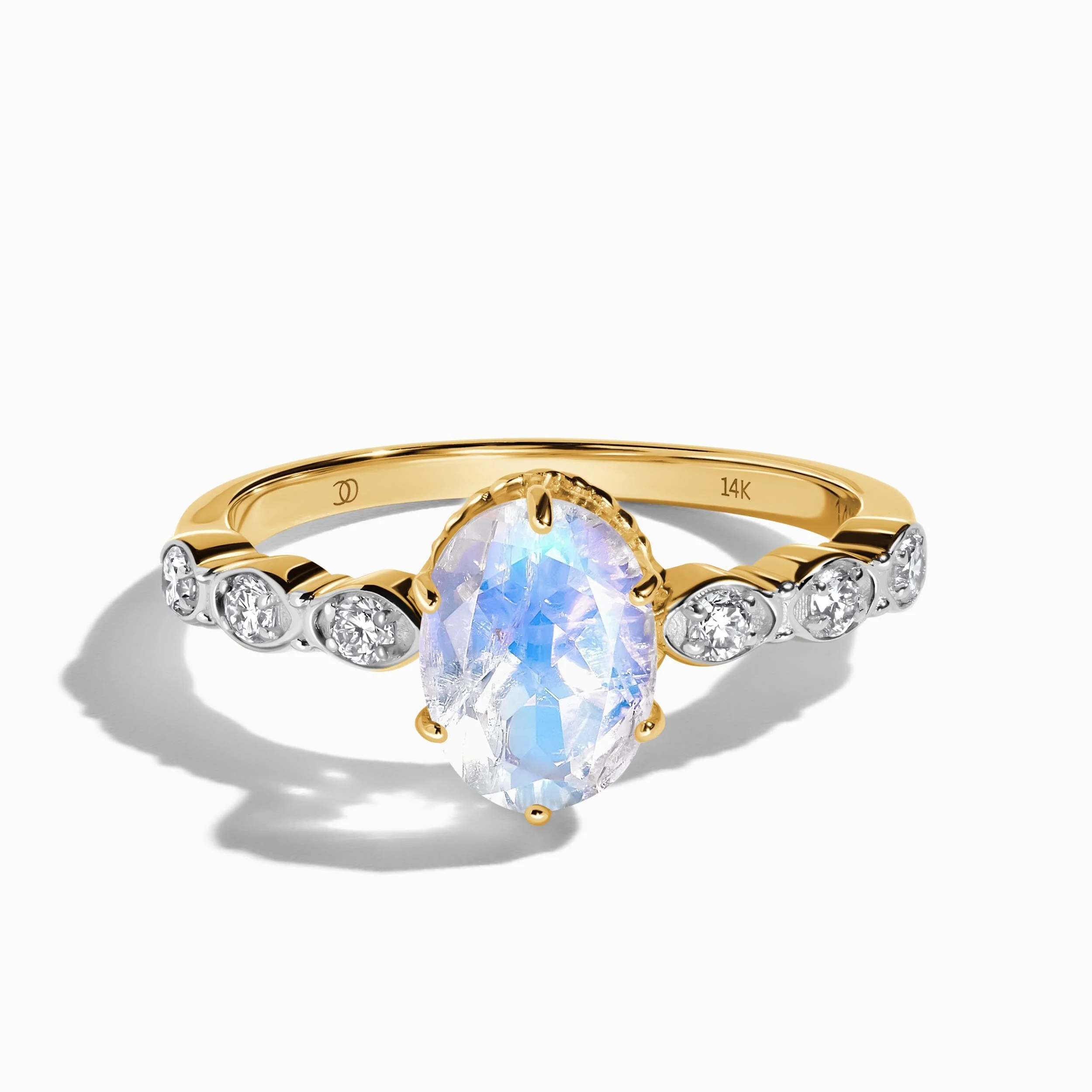 Moonstone Diamond Ring - Mirth - Image 5