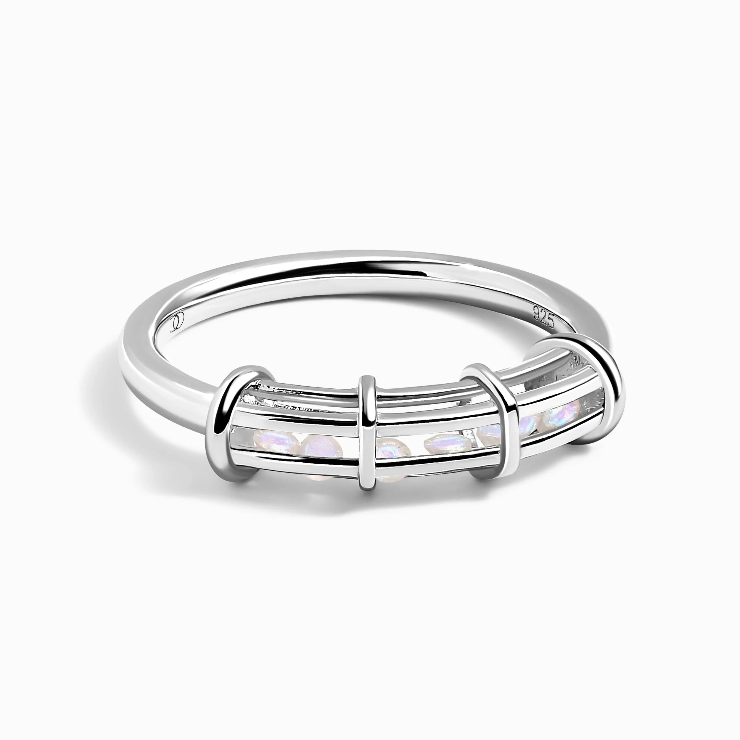 Moonstone Fidget Ring - Motion Medicine