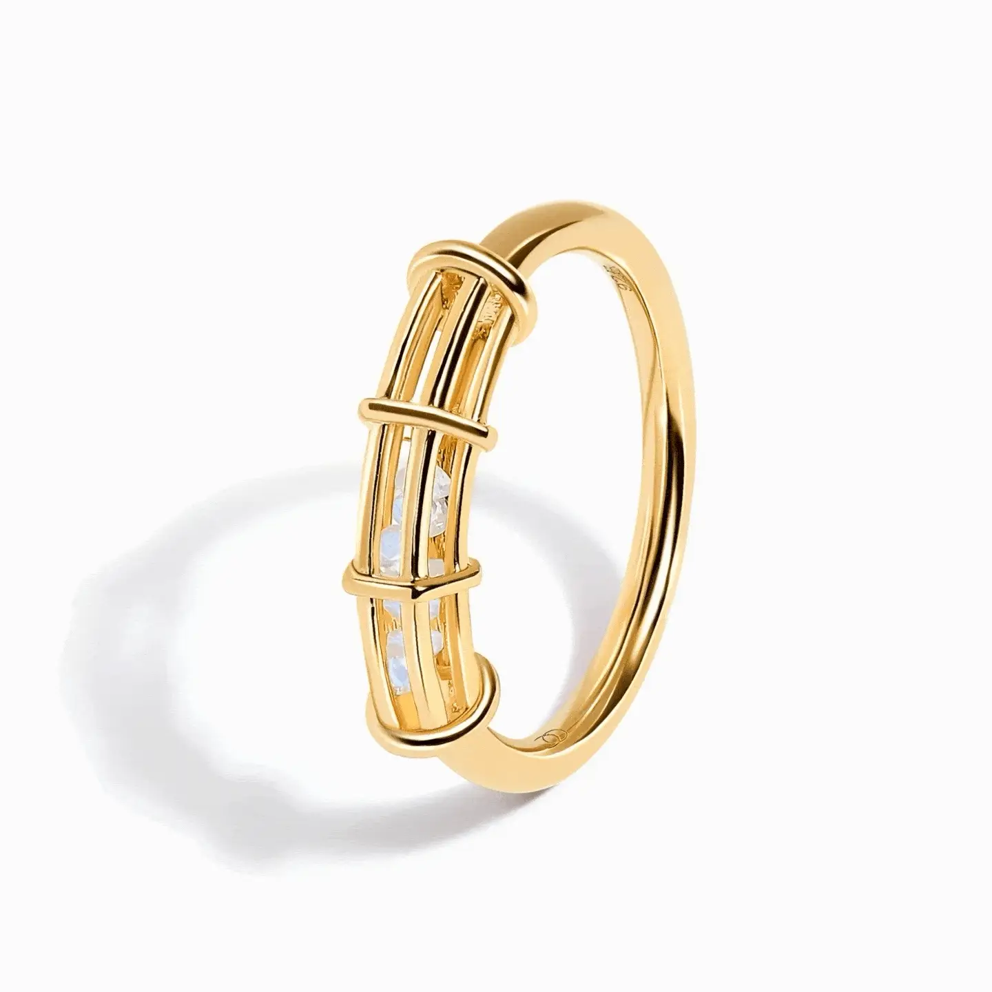 Moonstone Fidget Ring - Motion Medicine - Image 16