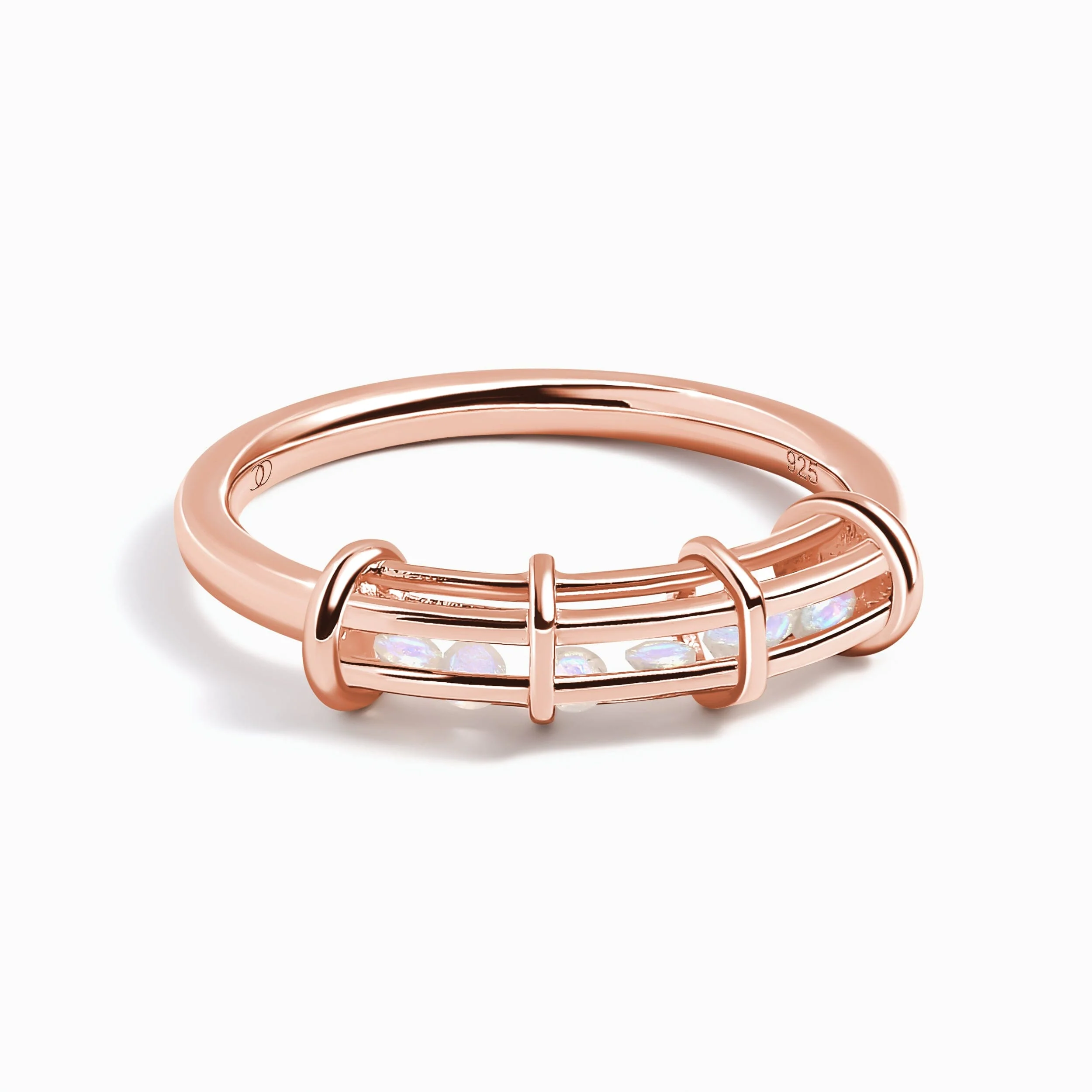 Moonstone Fidget Ring - Motion Medicine - Image 3