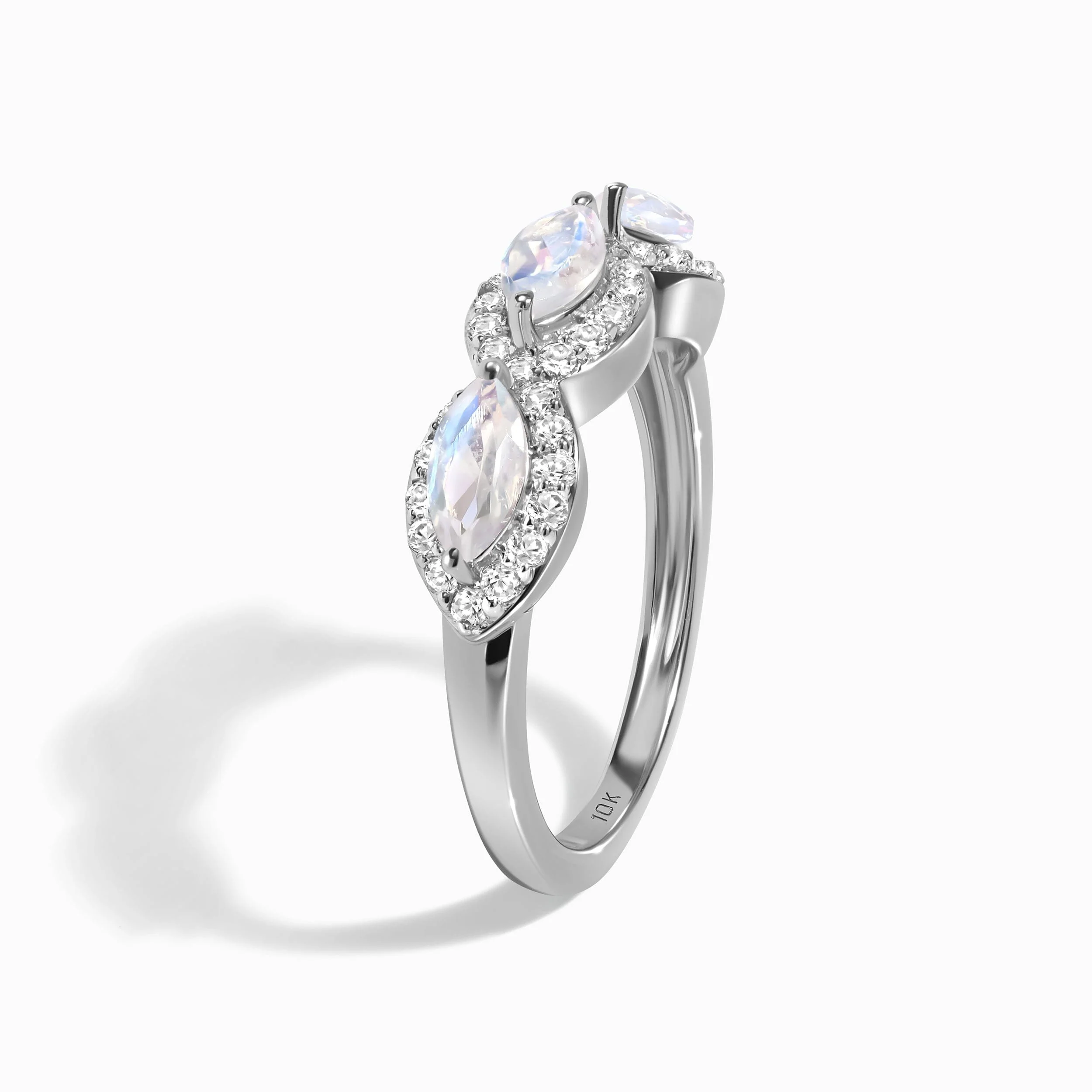 Moonstone Lab Diamond Ring - Euphoria - Image 9