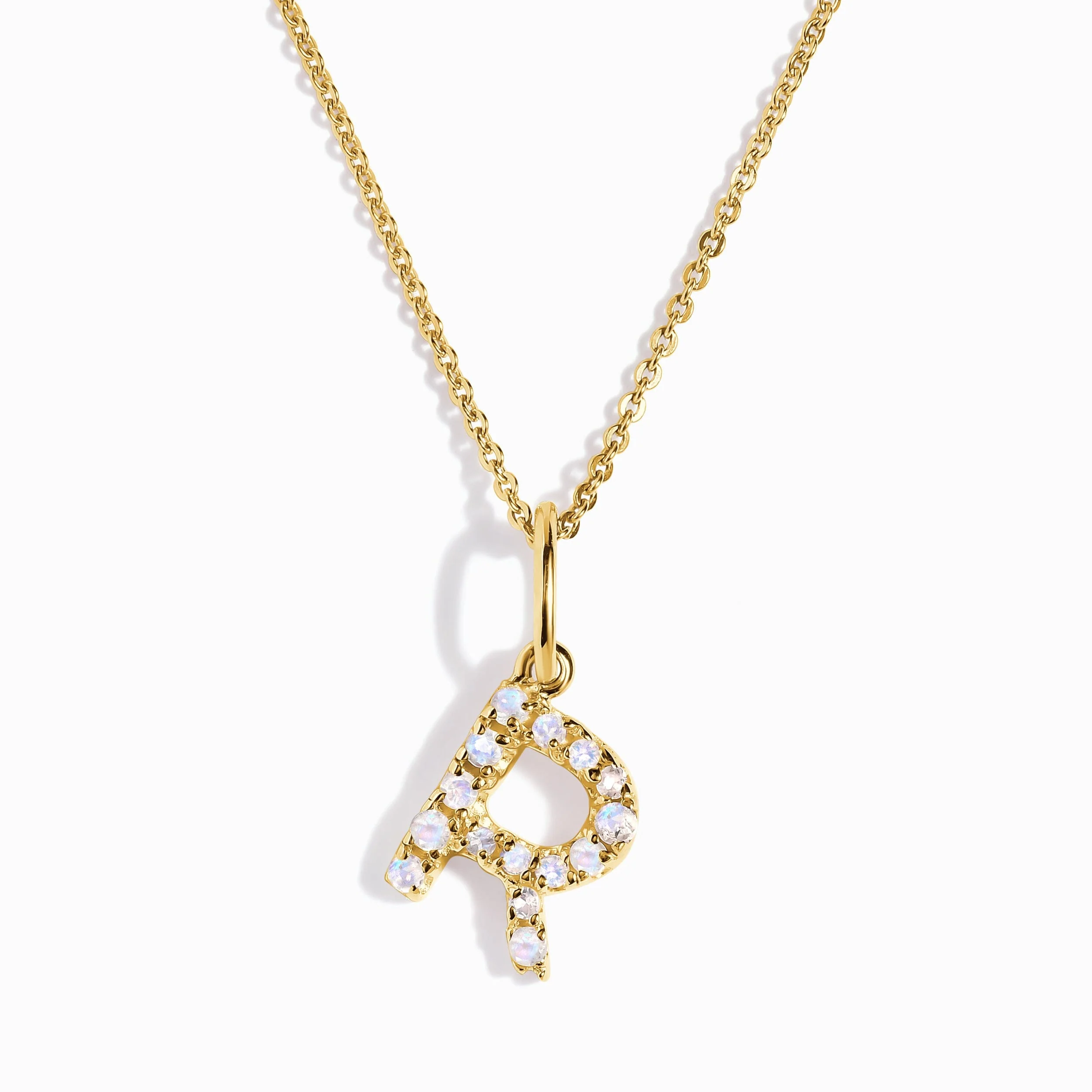 Moonstone Necklace - Alphabet - Image 35