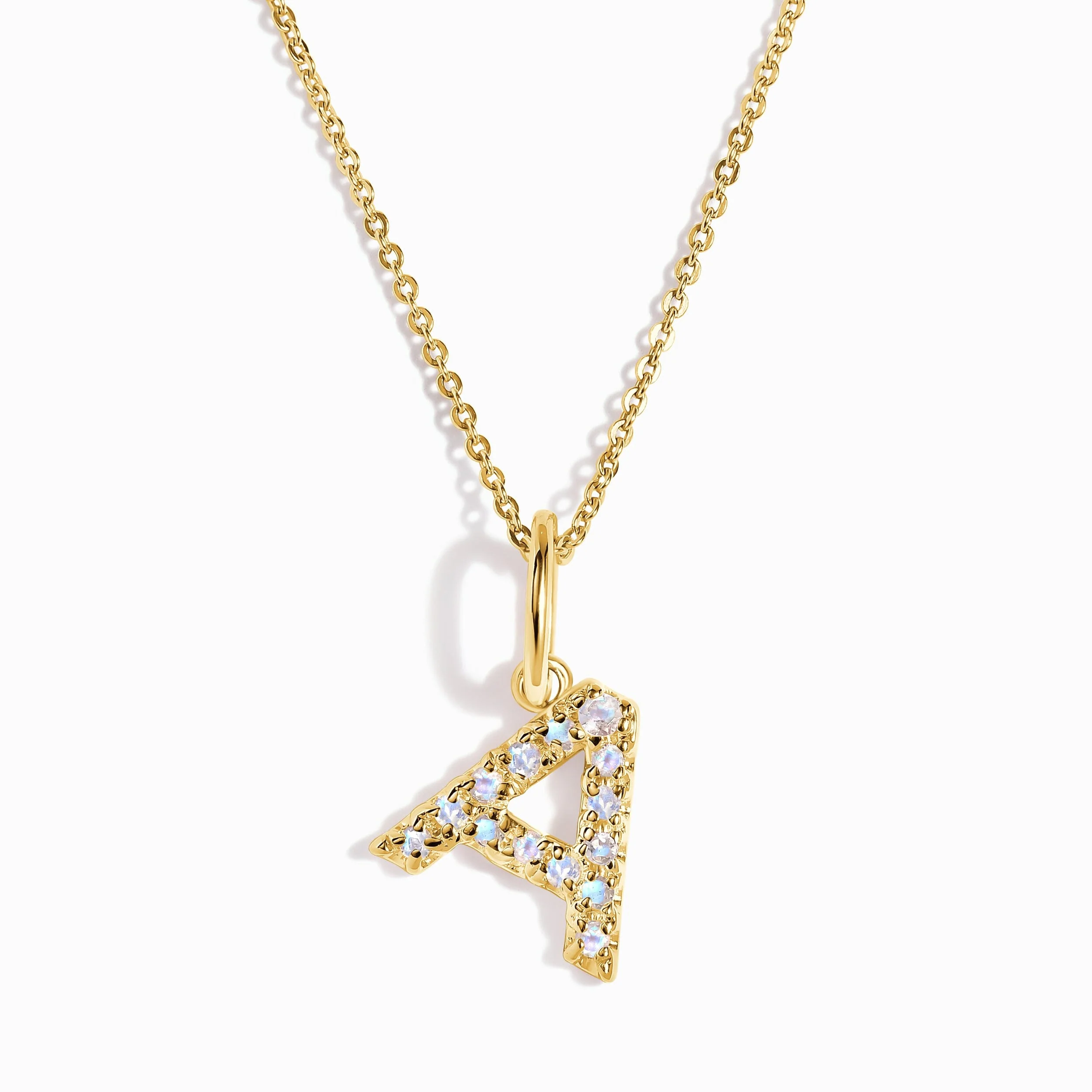 Moonstone Necklace - Alphabet - Image 54