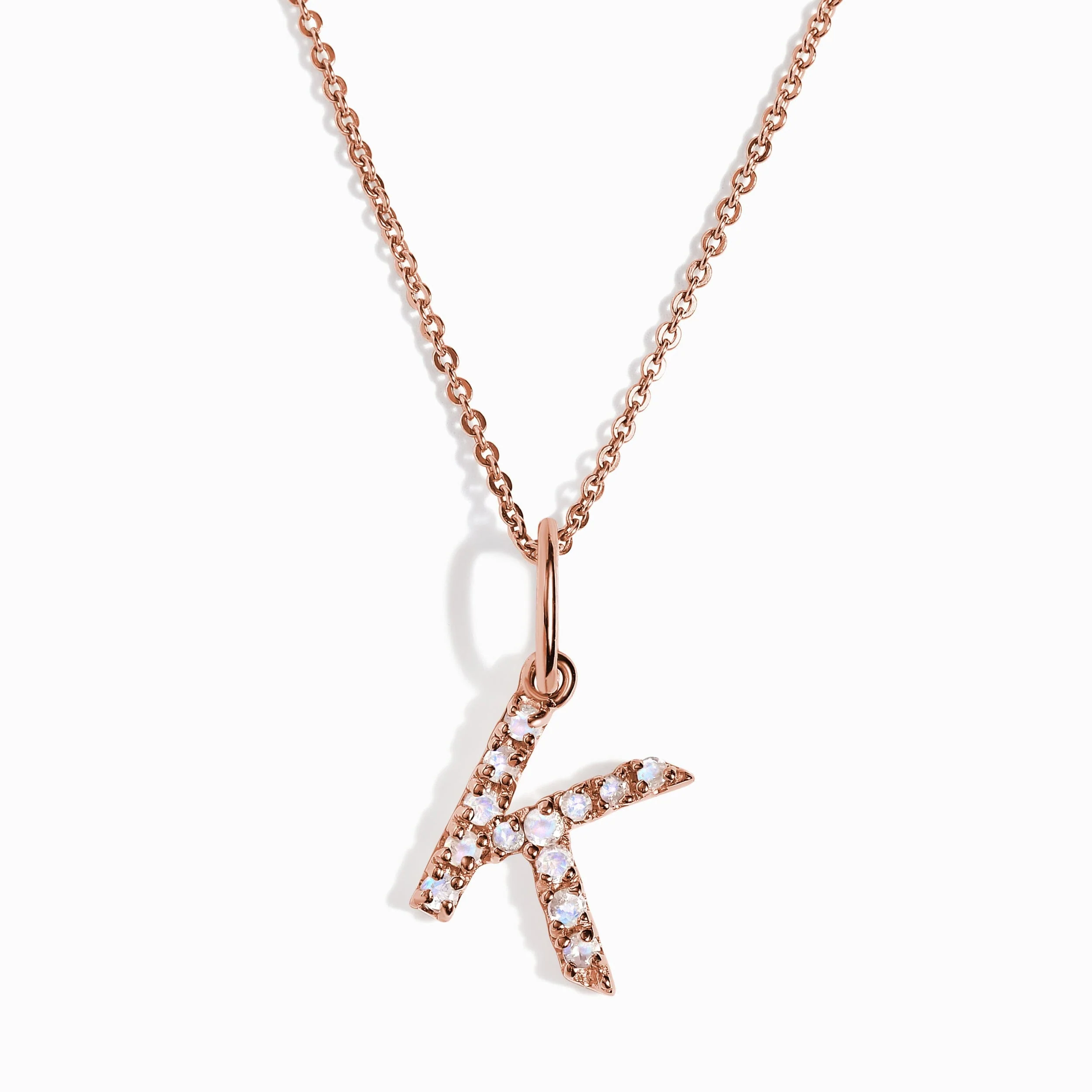 Moonstone Necklace - Alphabet - Image 21
