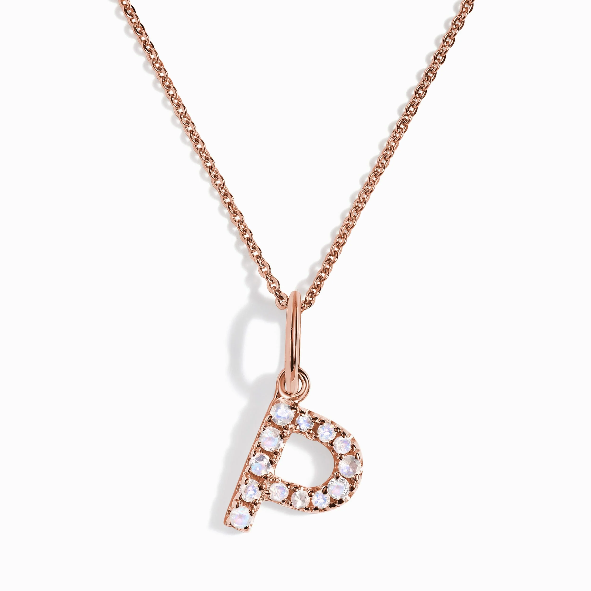 Moonstone Necklace - Alphabet - Image 31