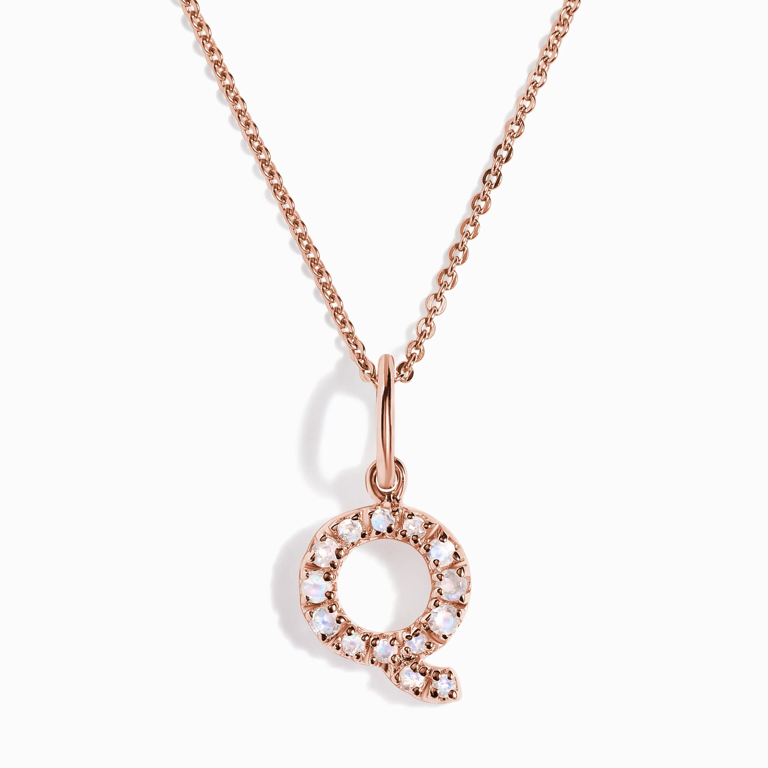 Moonstone Necklace - Alphabet - Image 33