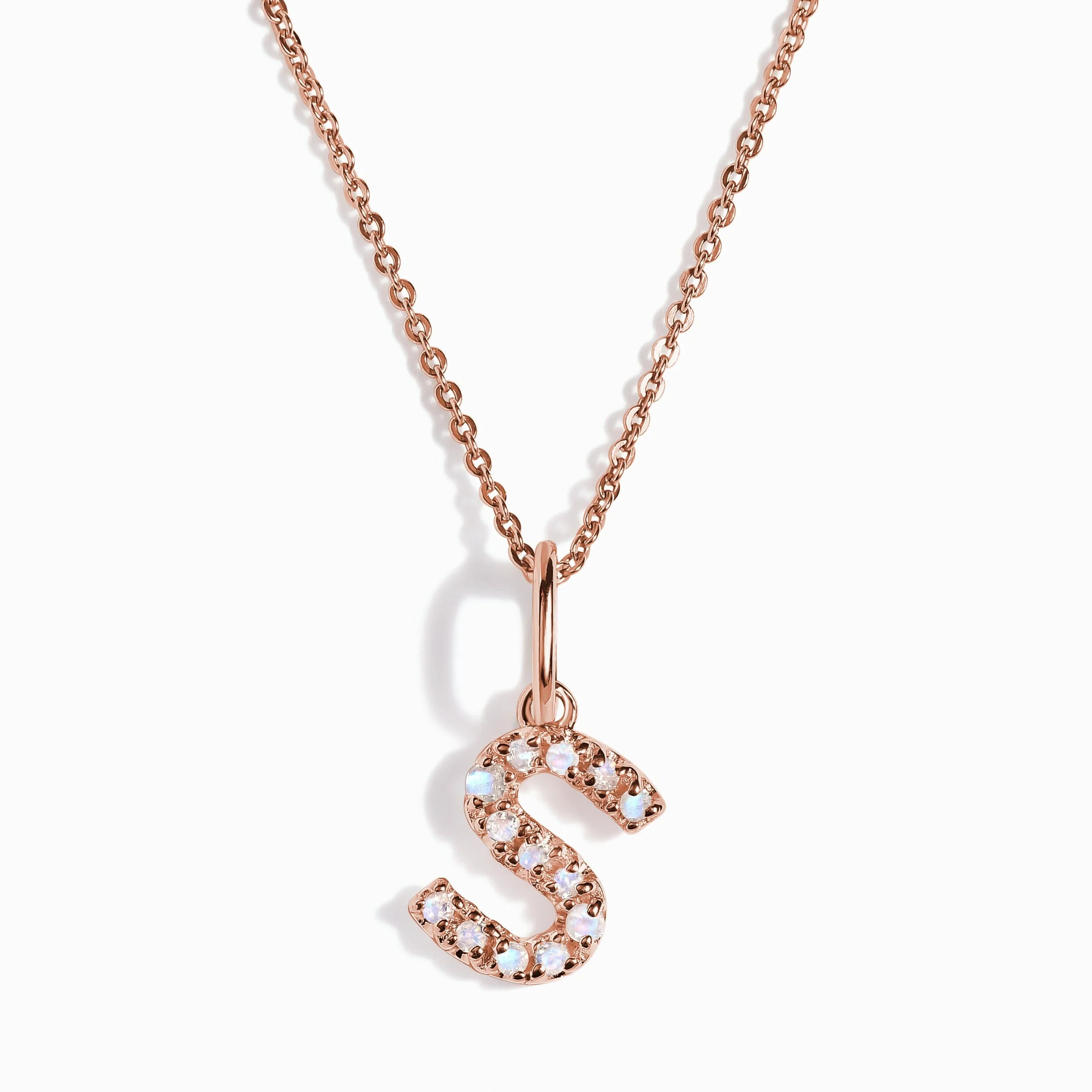 Moonstone Necklace - Alphabet - Image 37