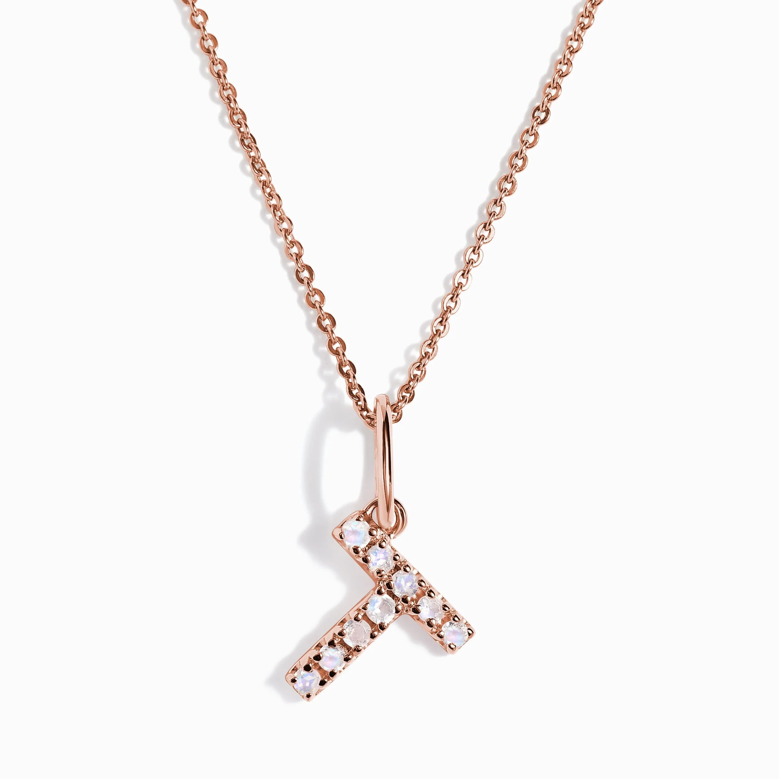 Moonstone Necklace - Alphabet - Image 39
