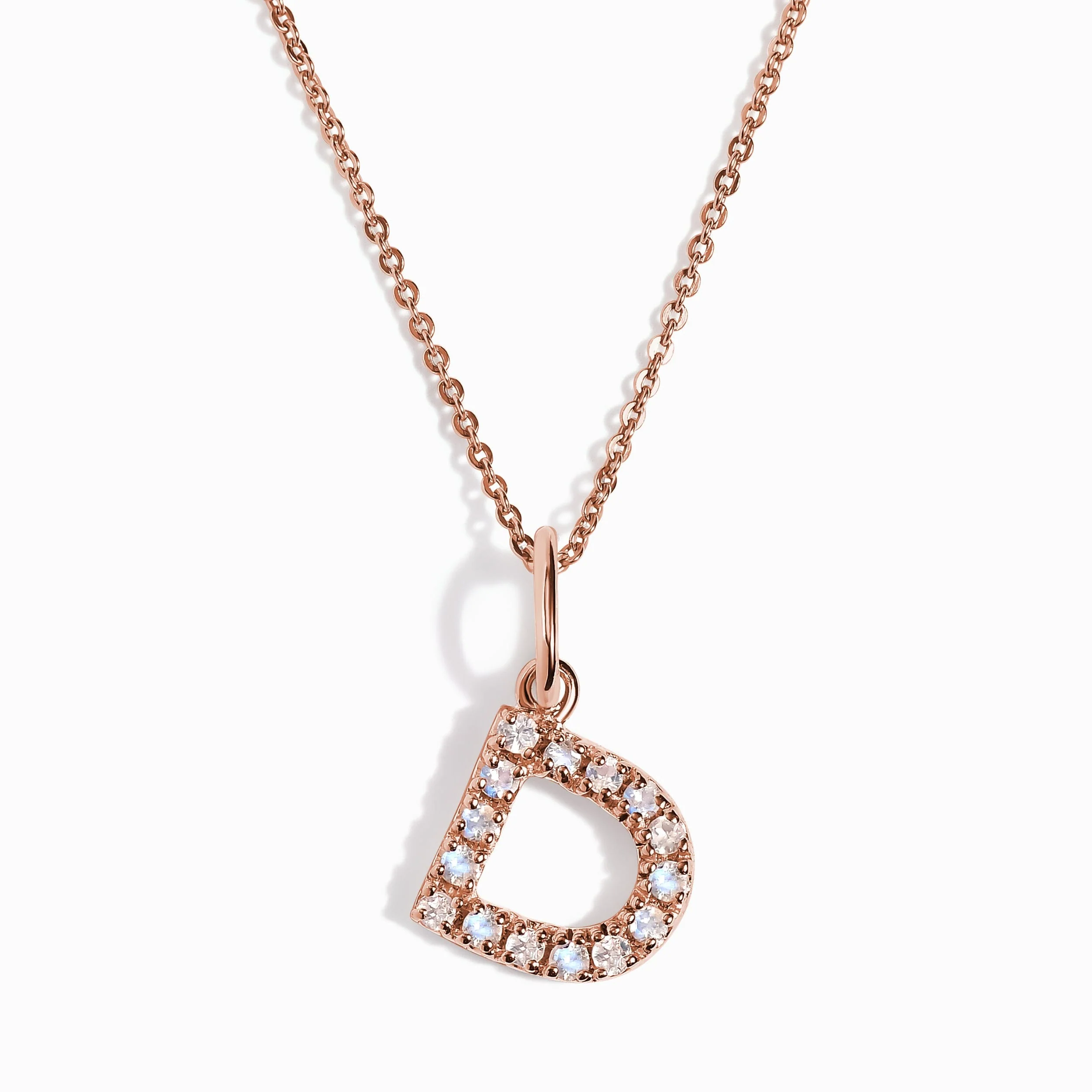 Moonstone Necklace - Alphabet - Image 7