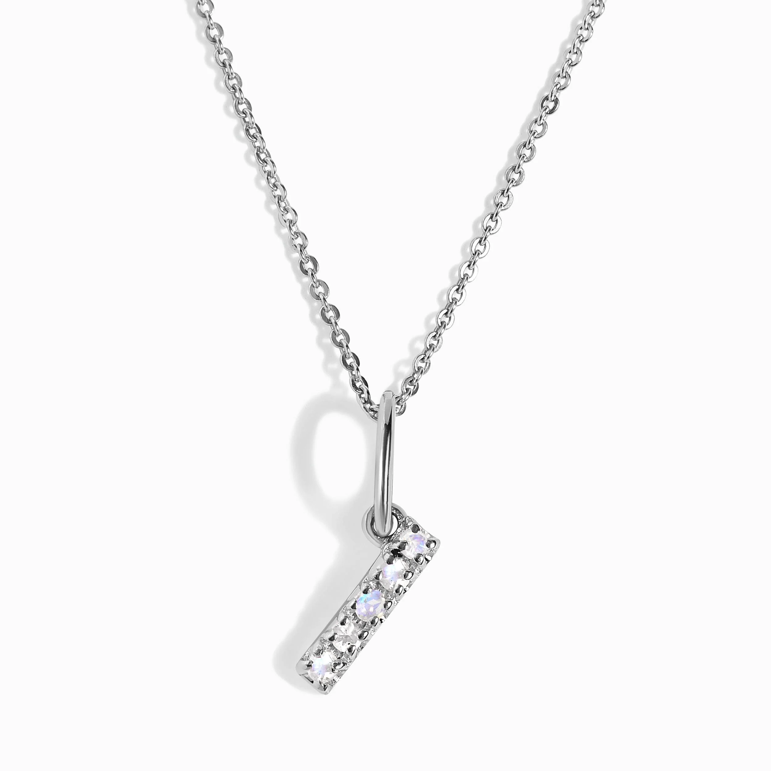 Moonstone Necklace - Alphabet - Image 17