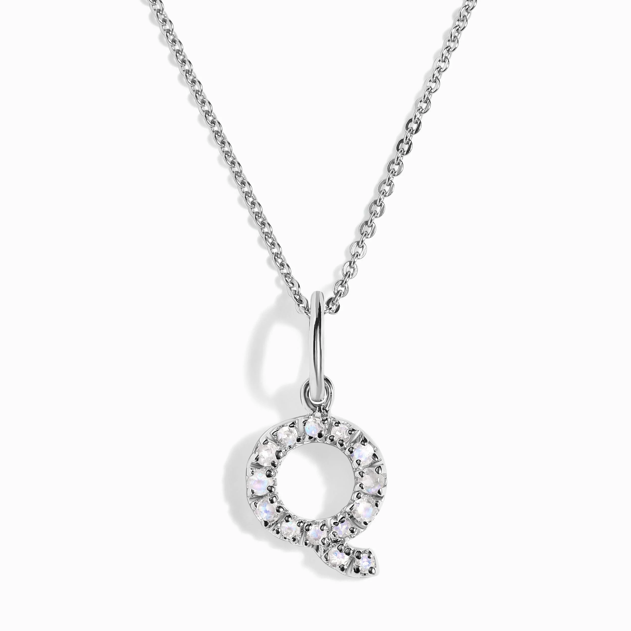 Moonstone Necklace - Alphabet - Image 33