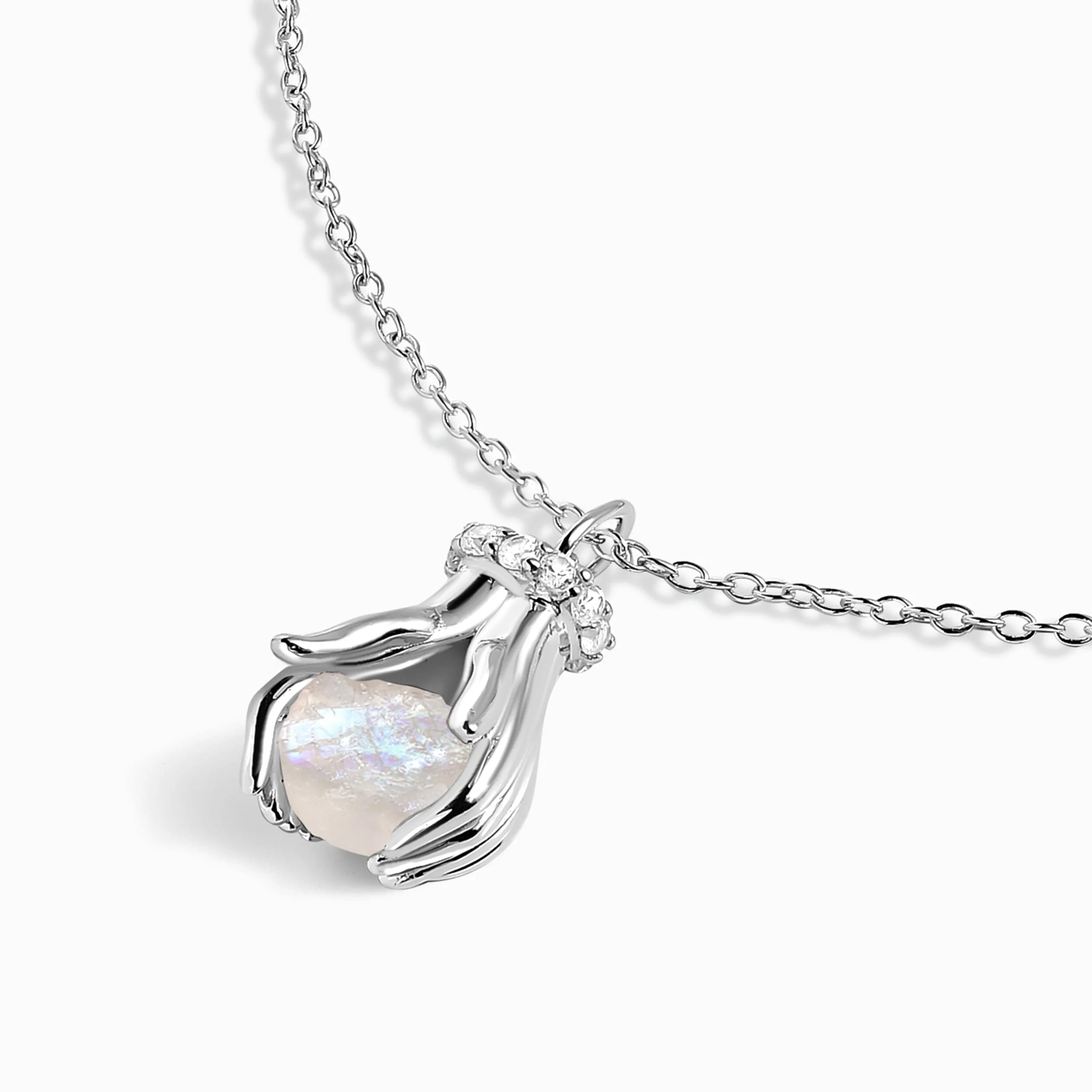Moonstone Necklace - Hold The Energy - Intuition