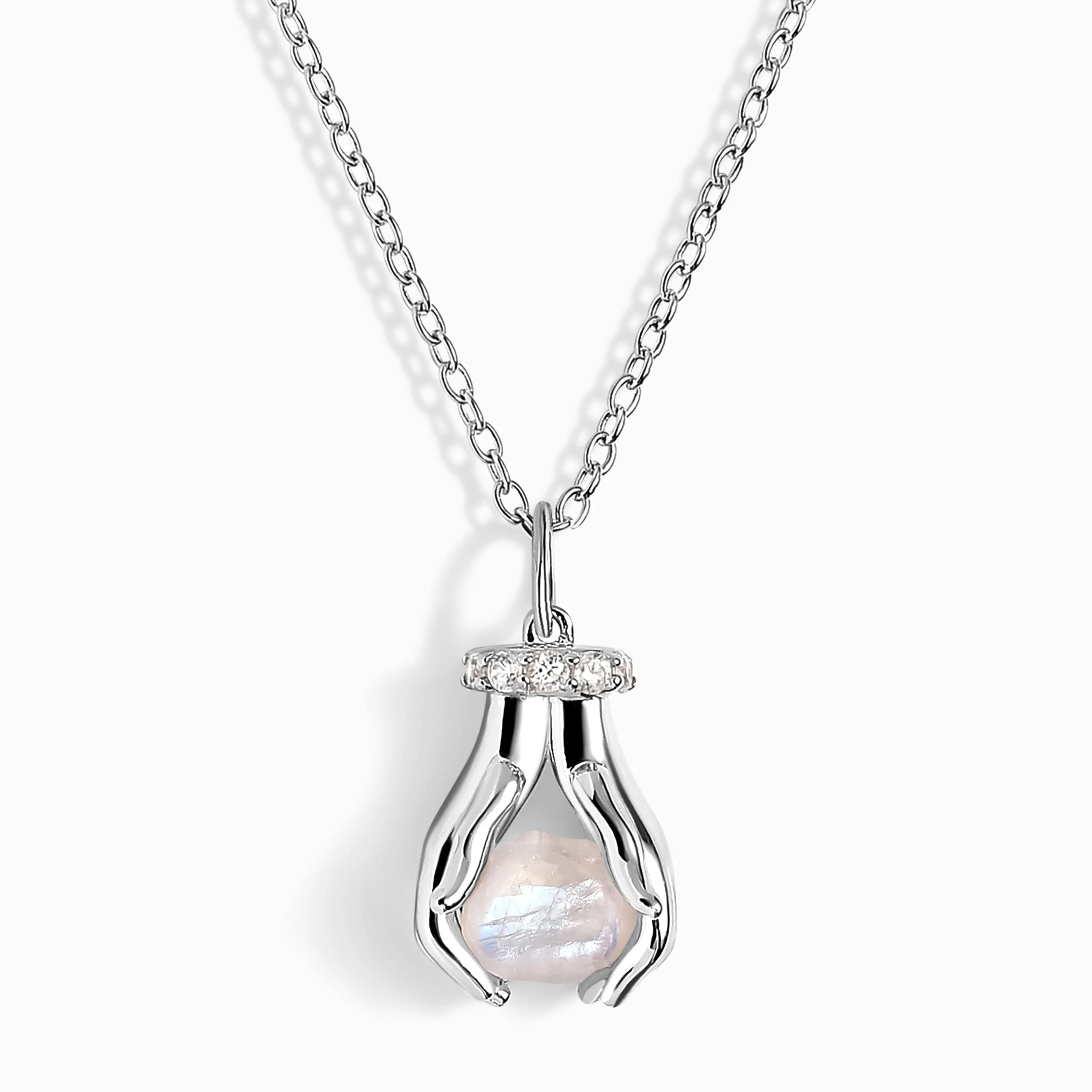 Moonstone Necklace - Hold The Energy - Intuition - Image 3