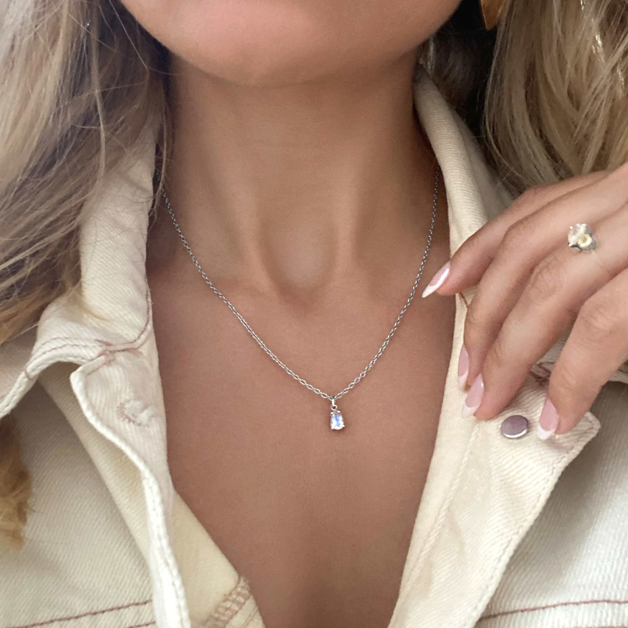 Moonstone Necklace - Inner Voice - Image 2