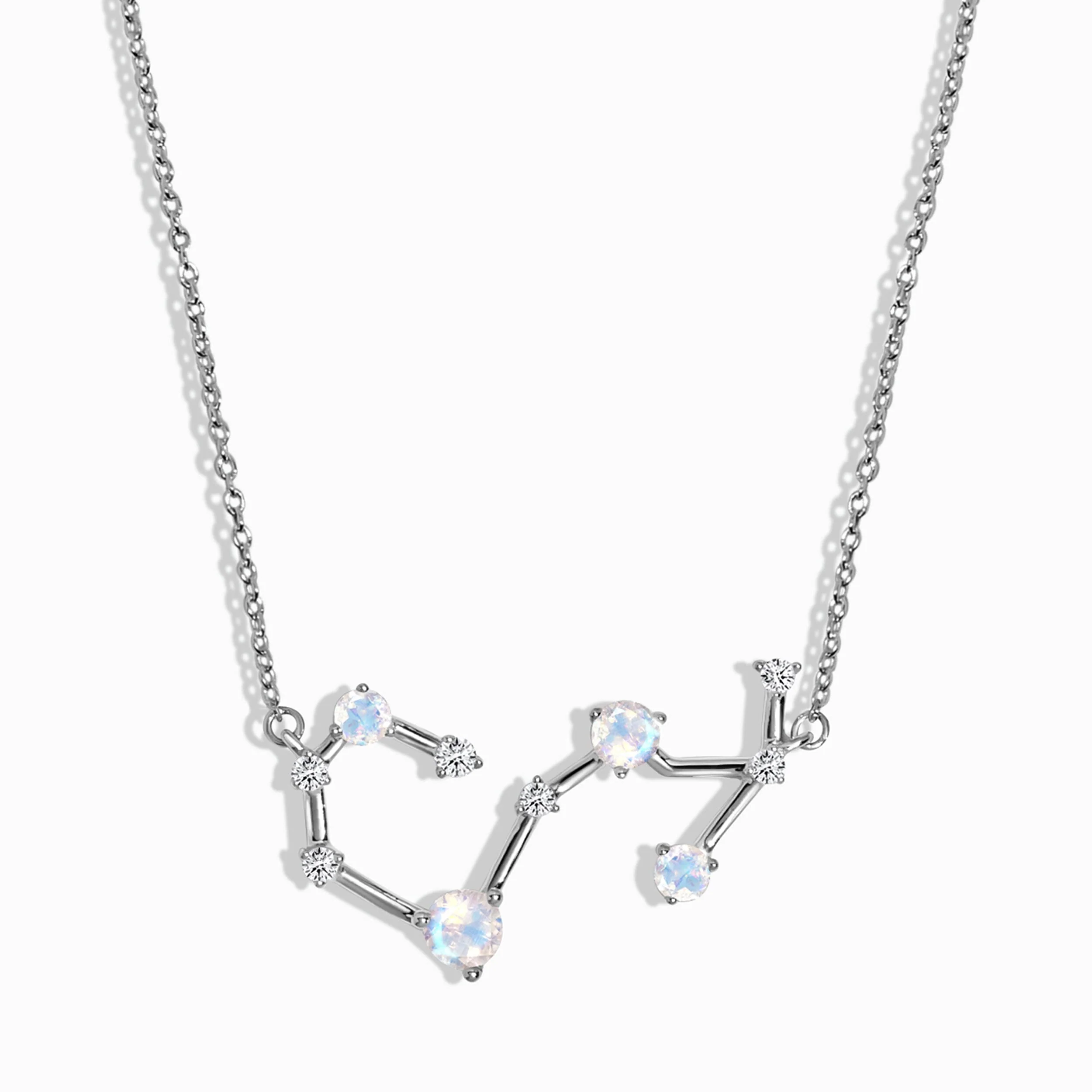 Moonstone Necklace - Scorpio Zodiac Constellation - Image 2