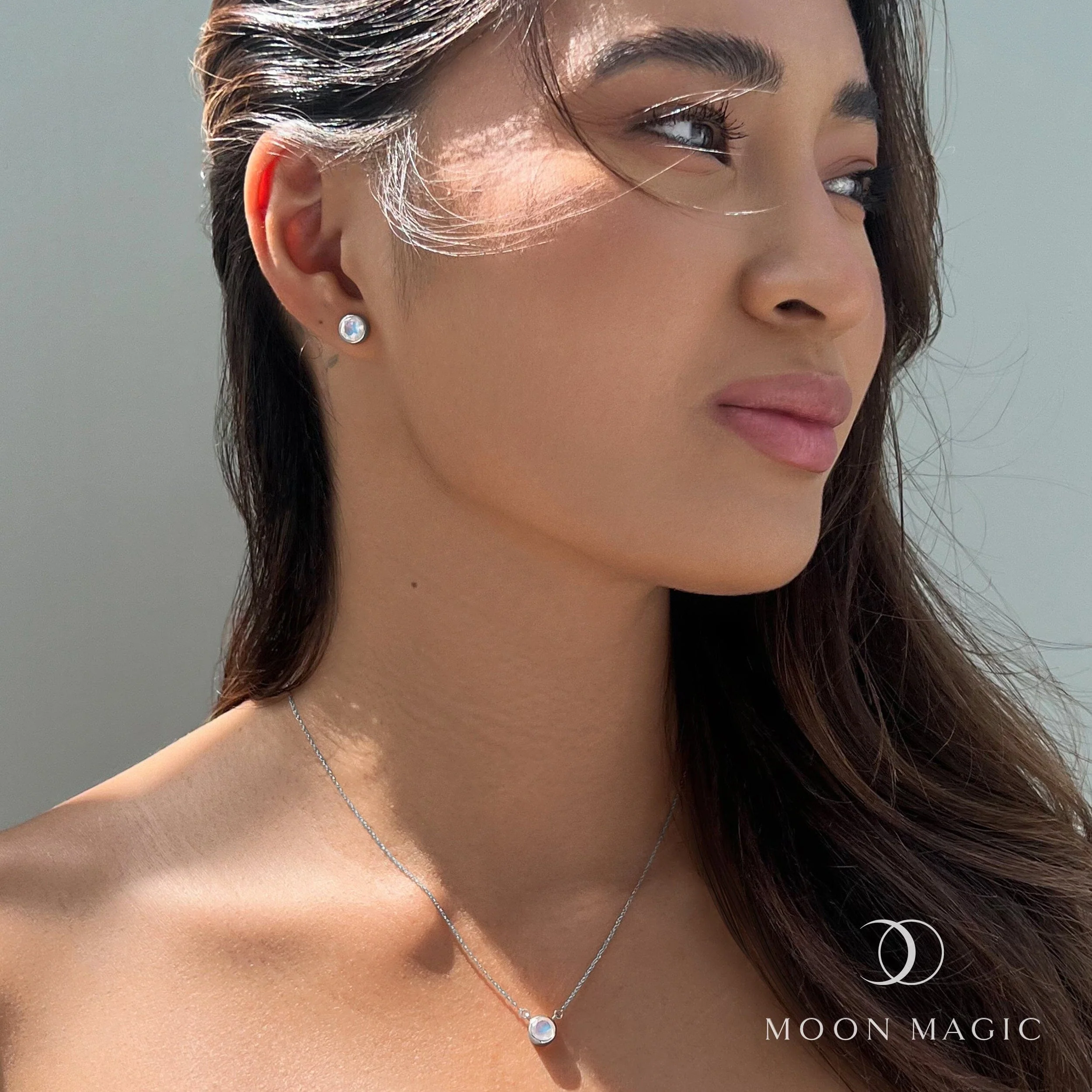 Moonstone Necklace - Solitaire - Image 16