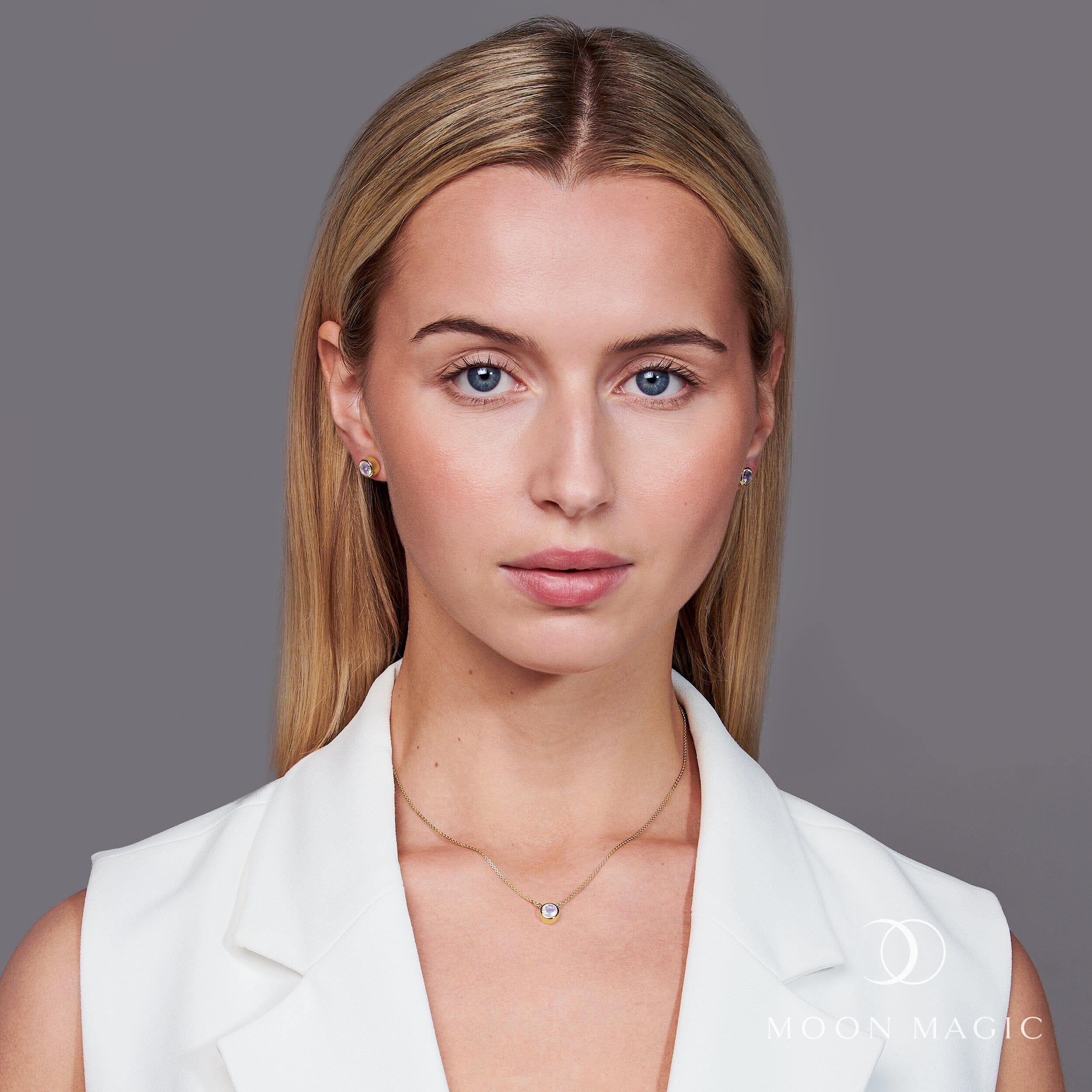 Moonstone Necklace - Solitaire - Image 20