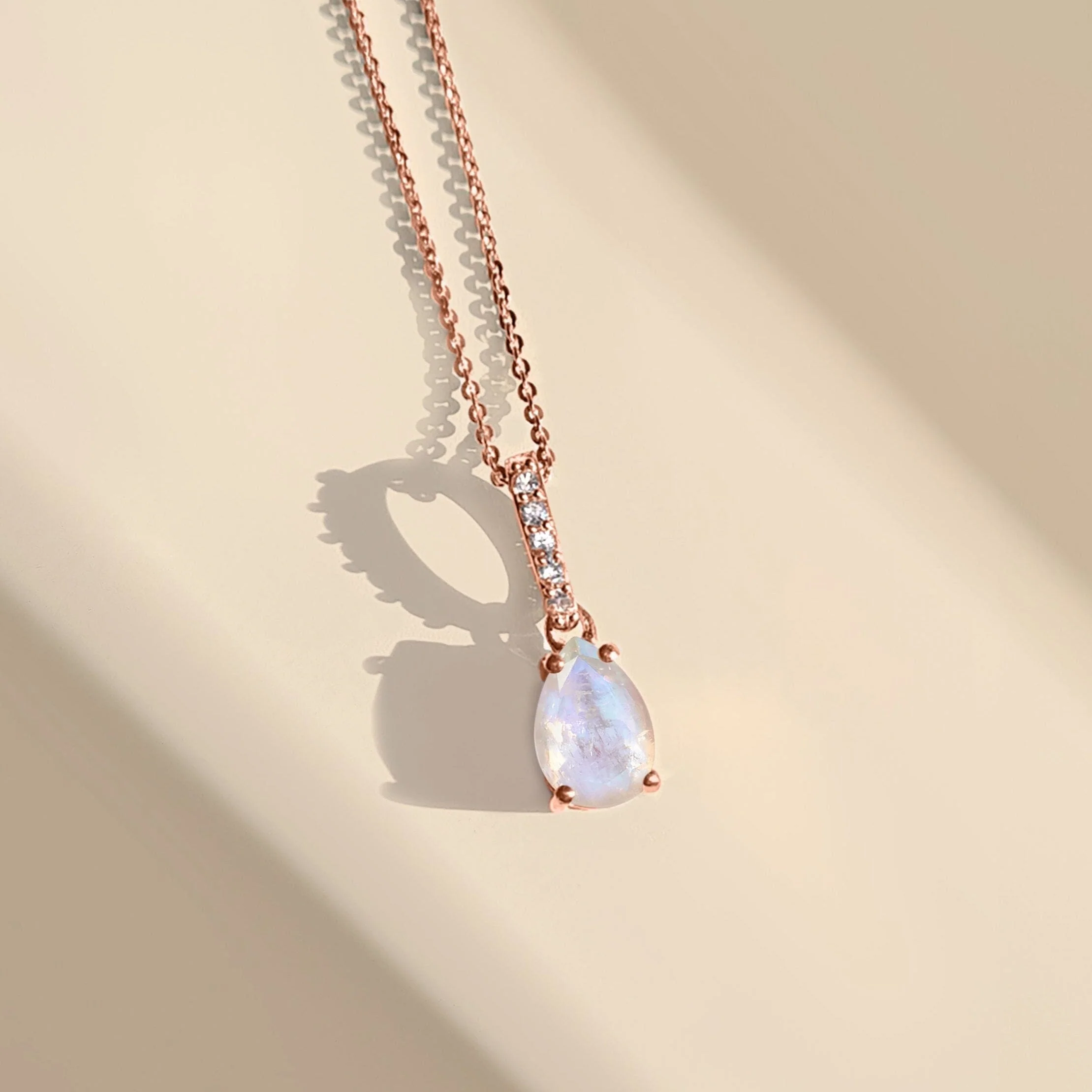 Moonstone Necklace Sway - June Birthstone - Image 10