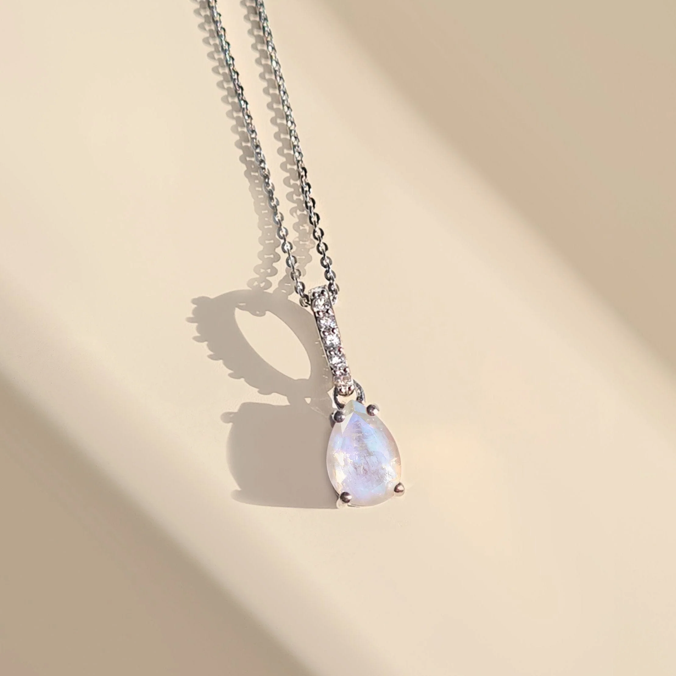 Moonstone Necklace Sway - June Birthstone - Image 14