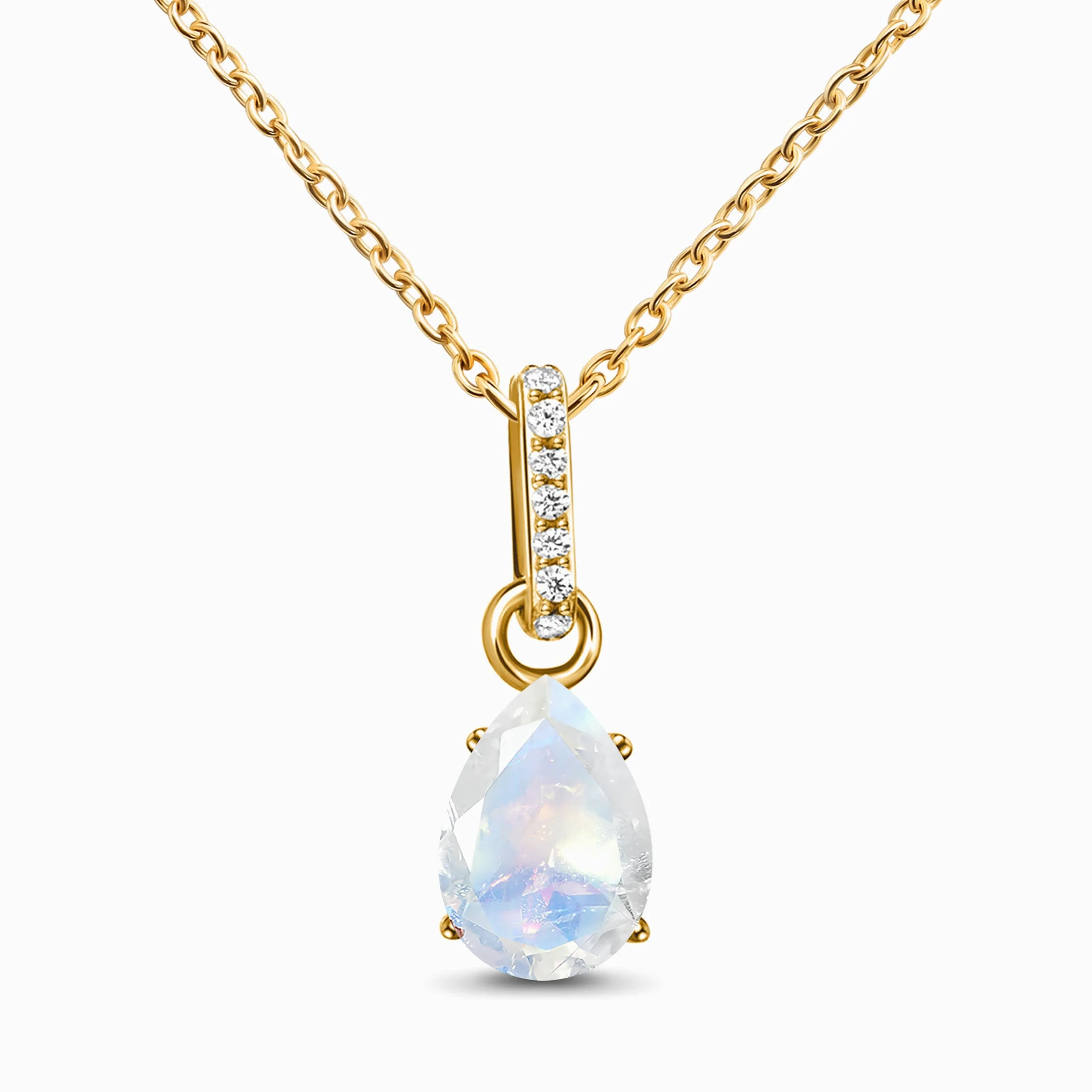 Moonstone Necklace Sway - June Birthstone - Image 5