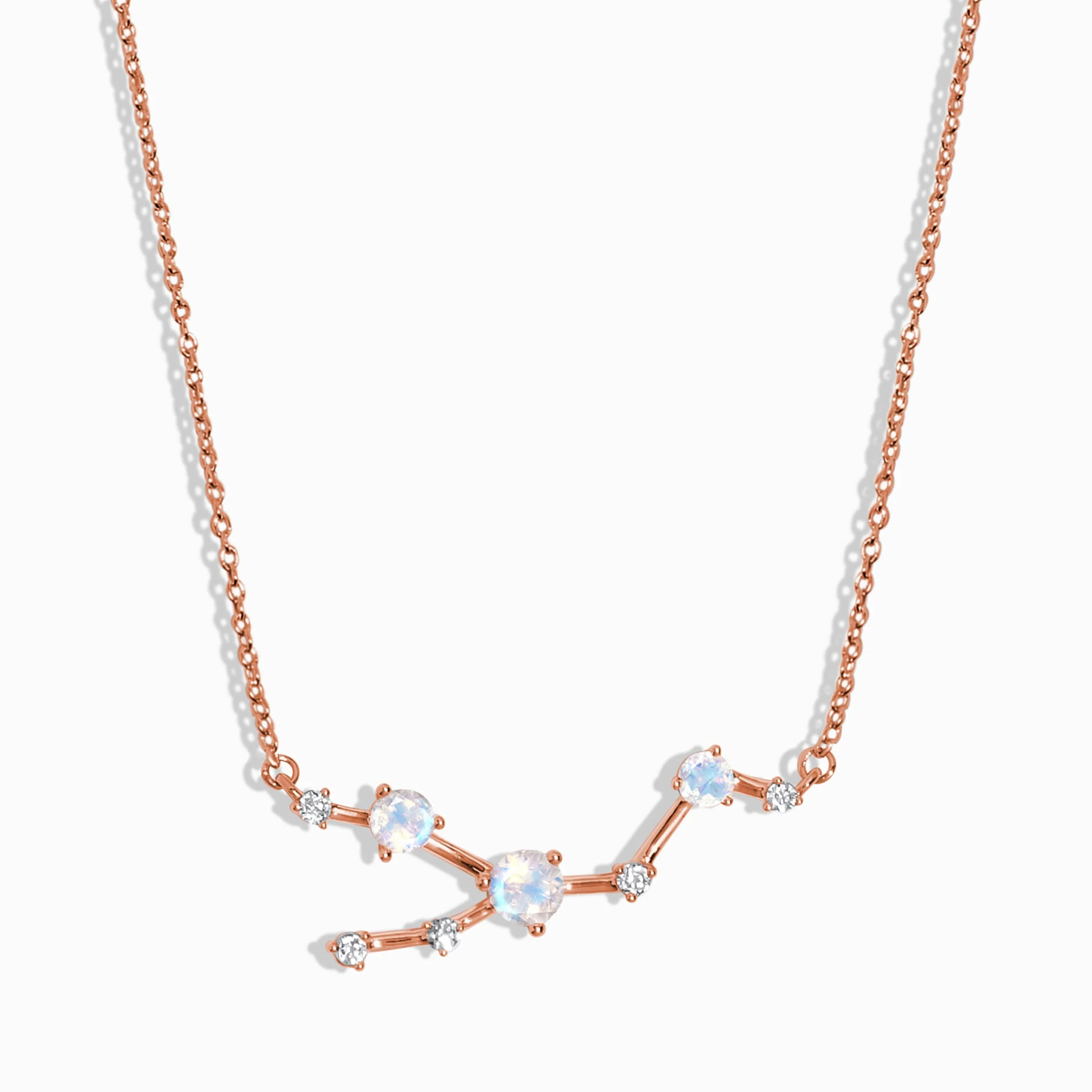 Moonstone Necklace - Taurus Zodiac Constellation - Image 3