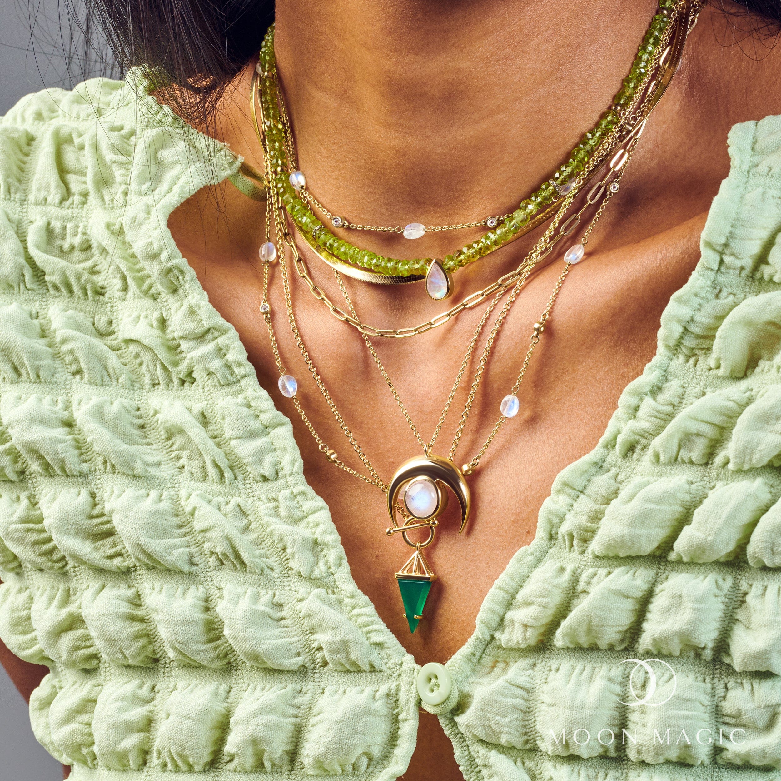 Moonstone Necklace - Wild Child - Image 14