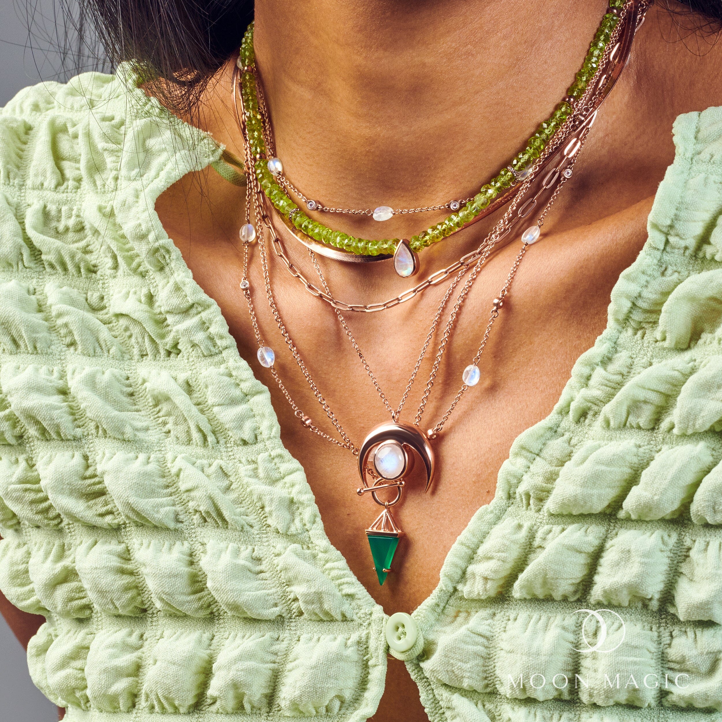 Moonstone Necklace - Wild Child - Image 8