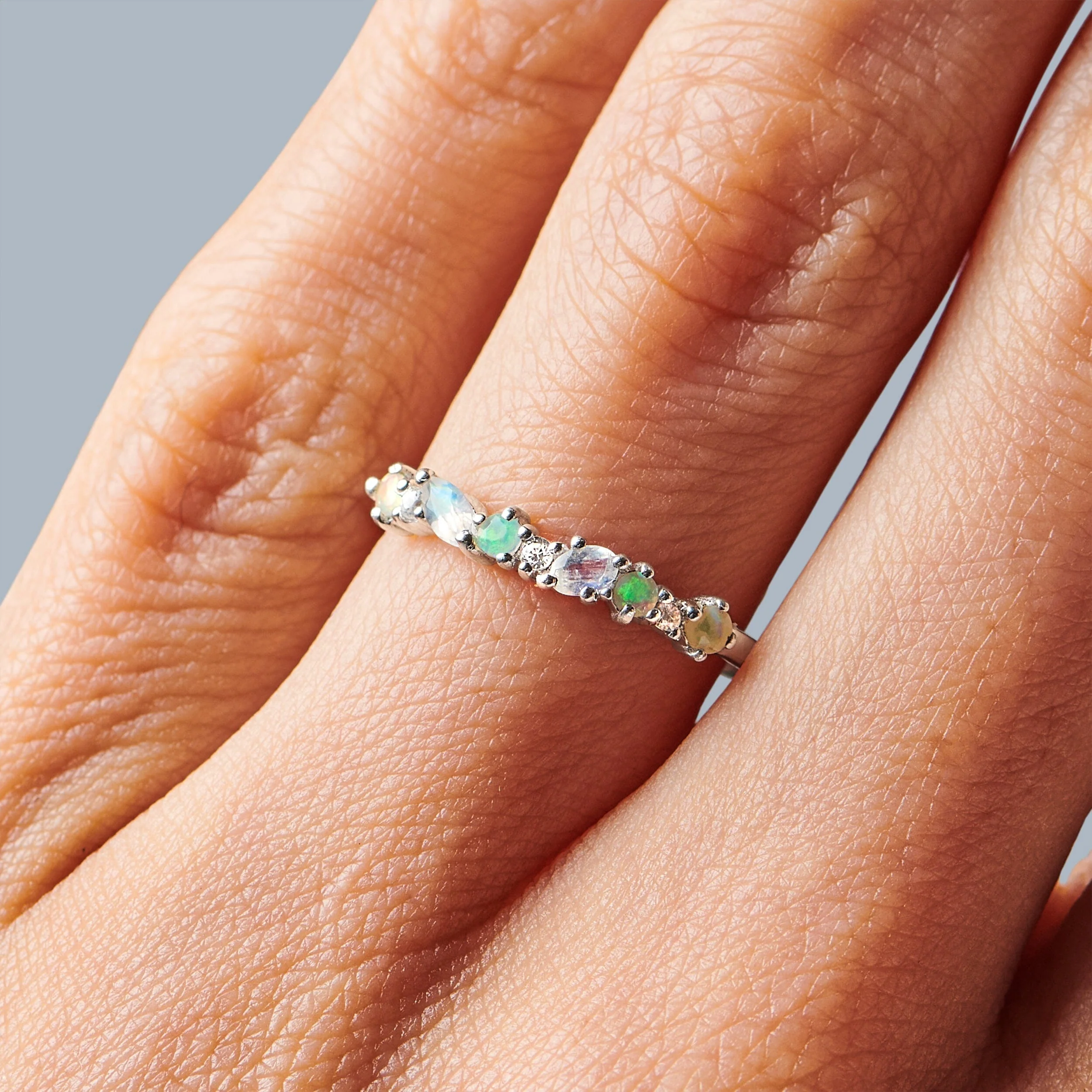 Moonstone Opal Ring - Grace - Image 2