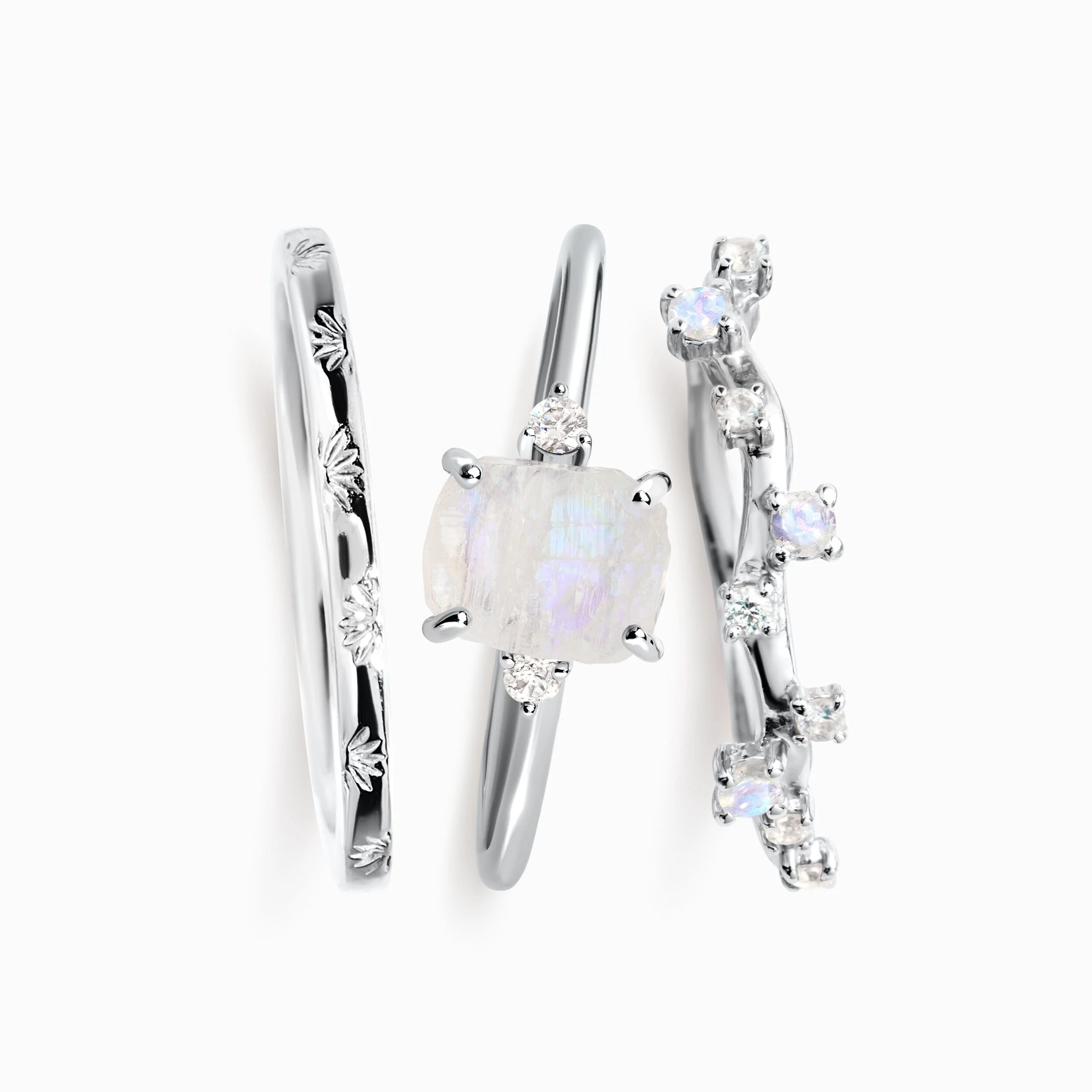 Moonstone Petite Raw Allure Set