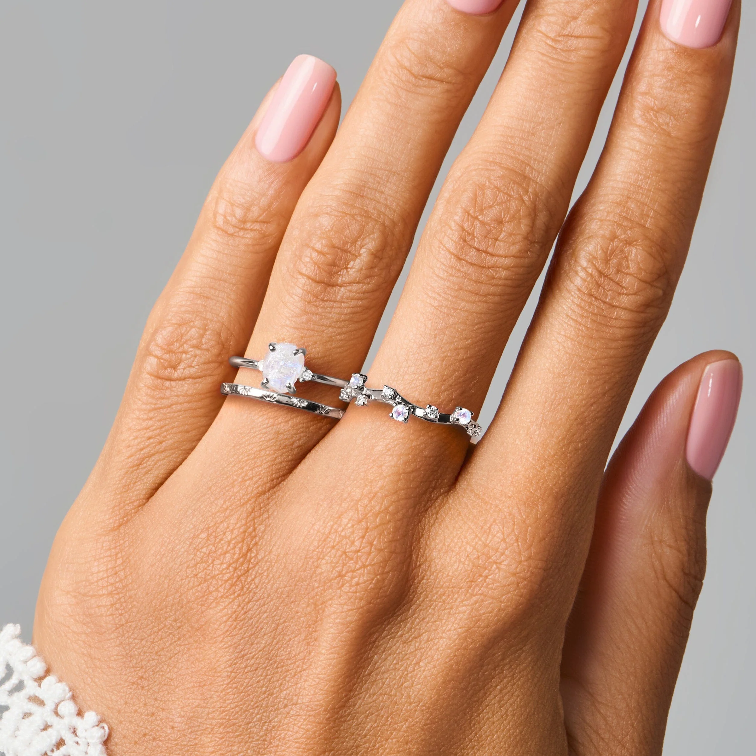Moonstone Petite Raw Allure Set - Image 2