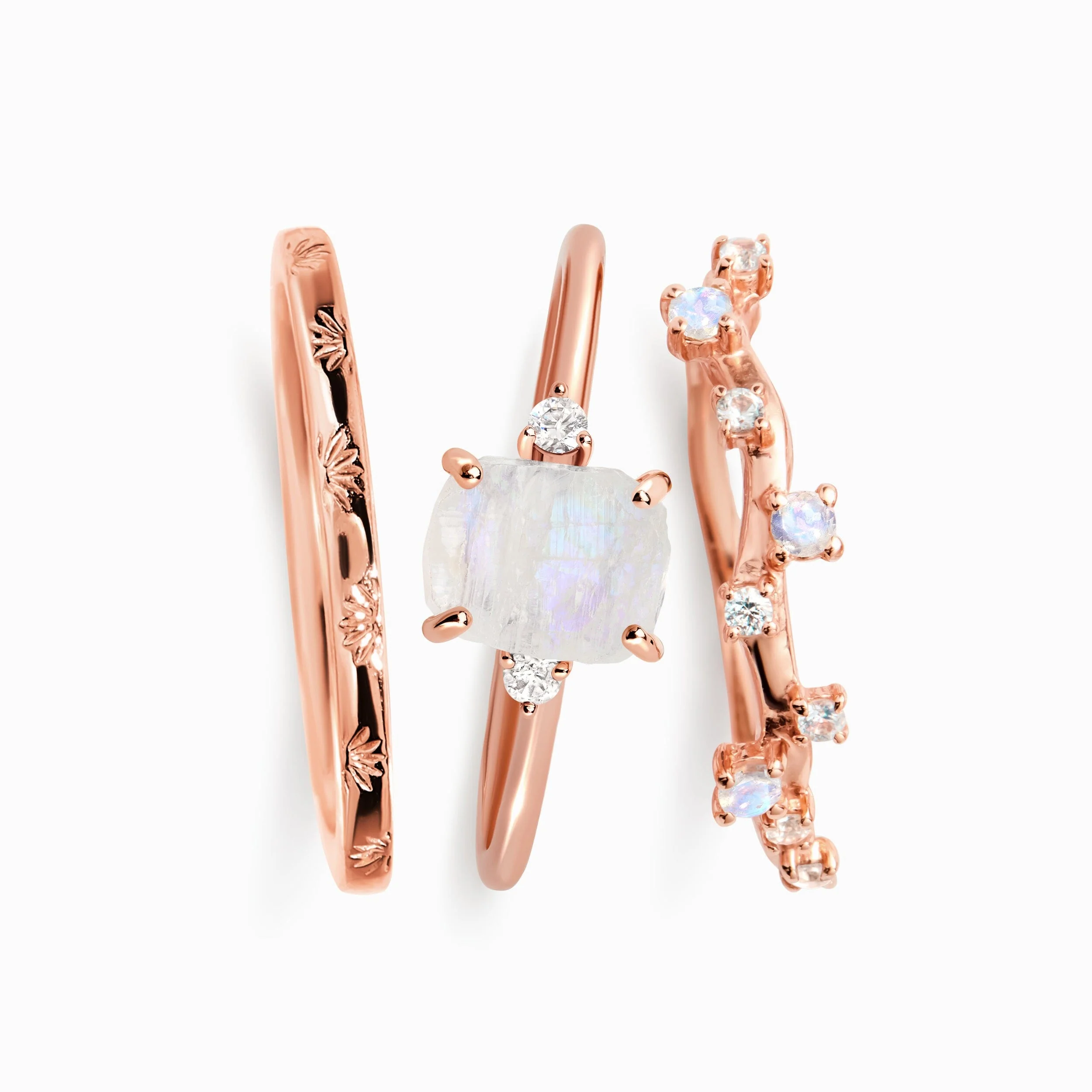 Moonstone Petite Raw Allure Set - Image 3